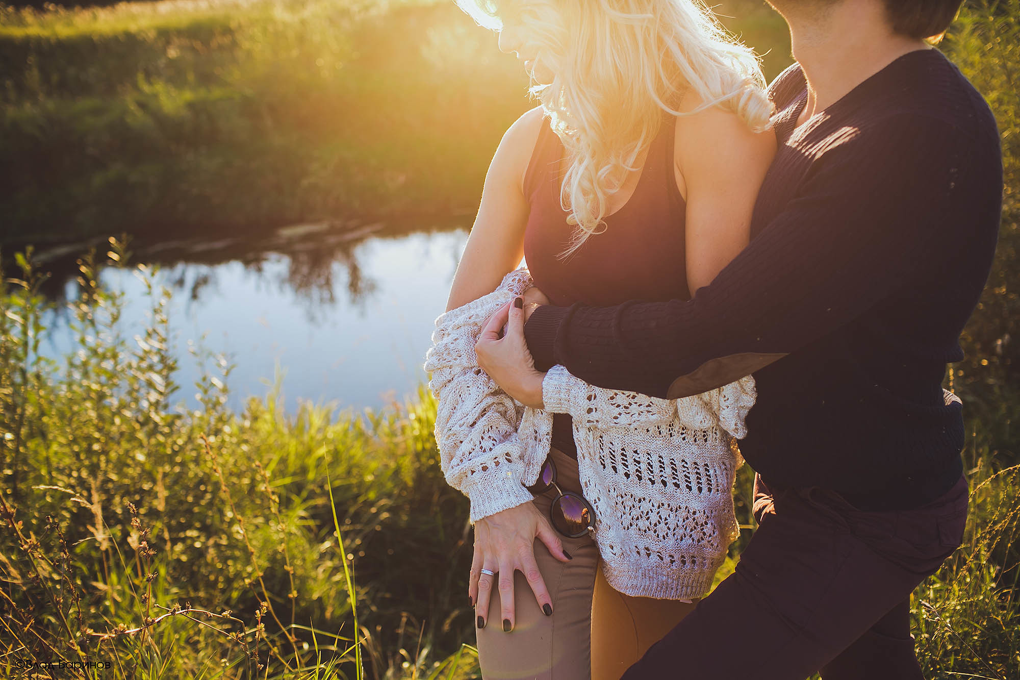 фотосессия для пары на природе