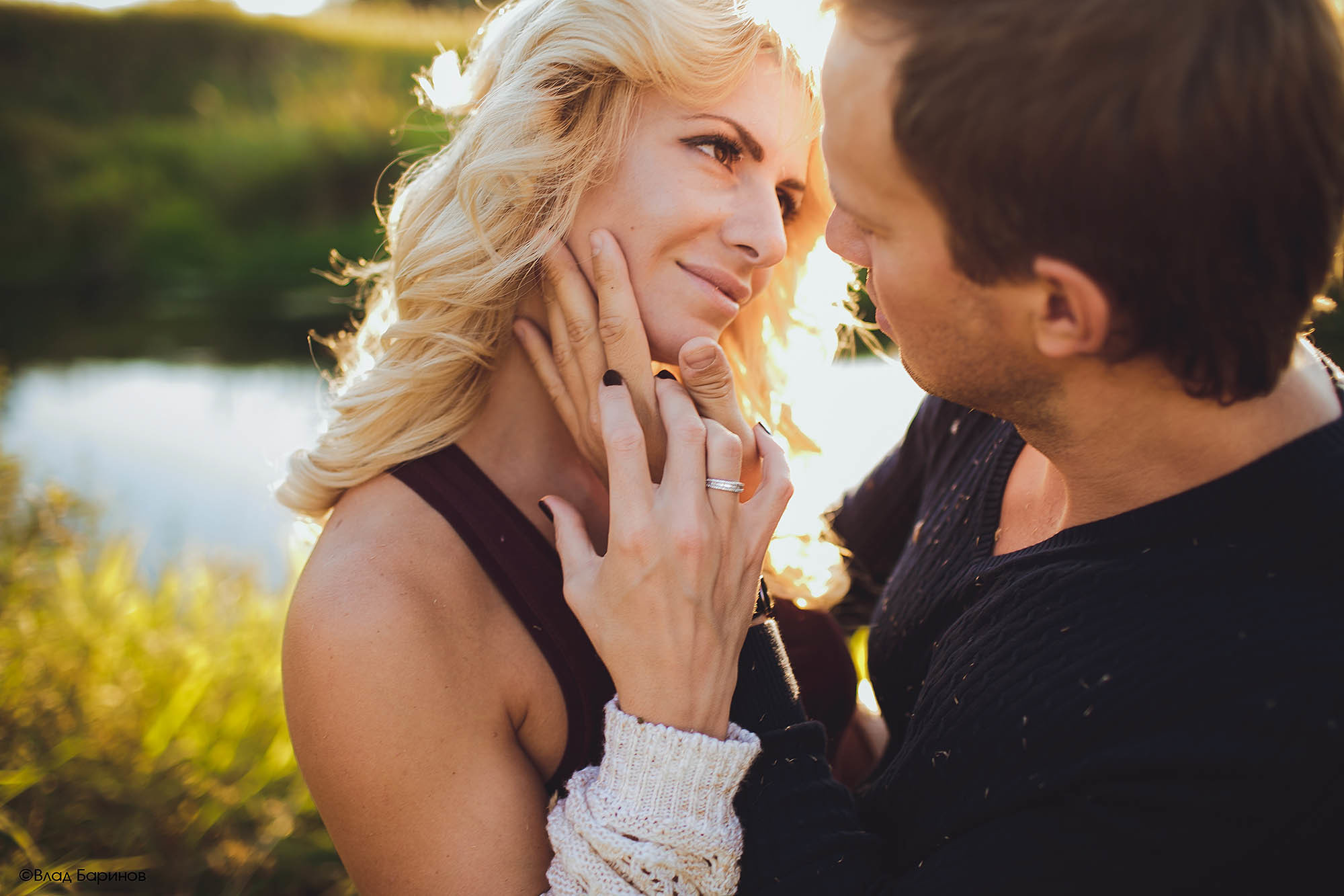 фотосессия для пары на природе