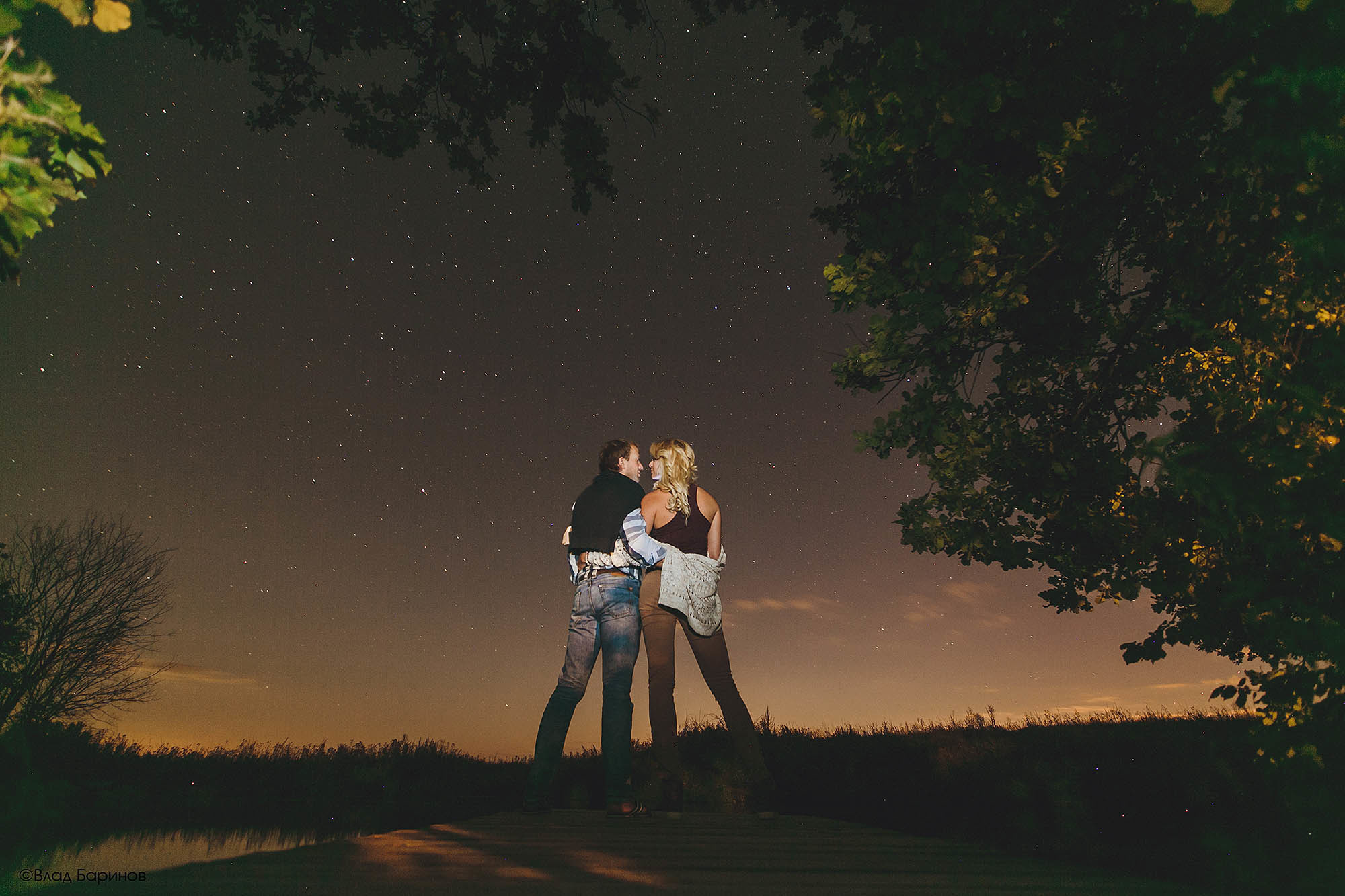 фотосессия для пары на природе