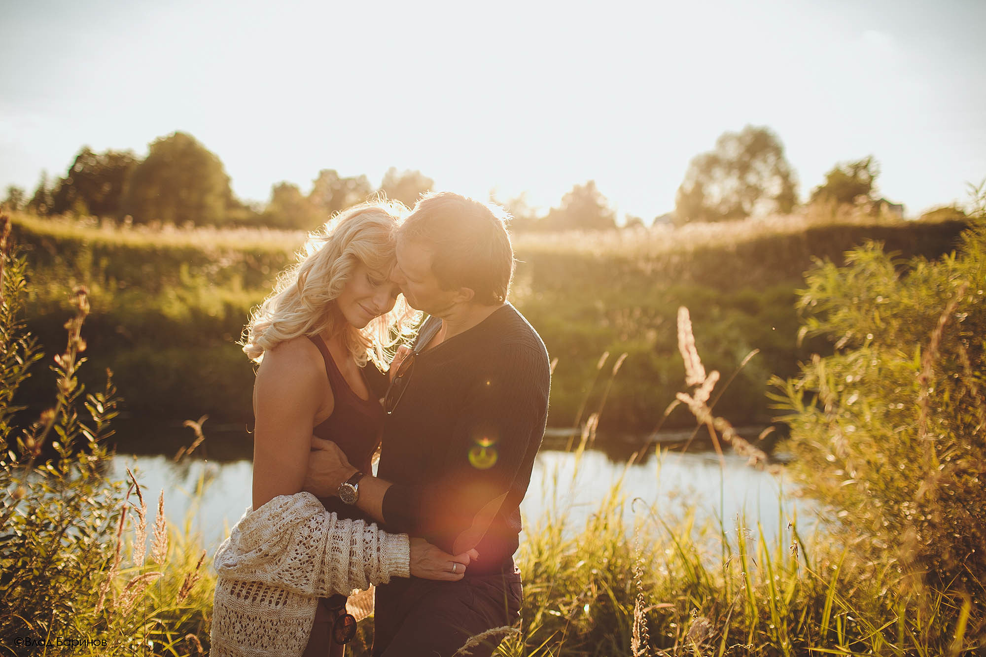 фотосессия для пары на природе