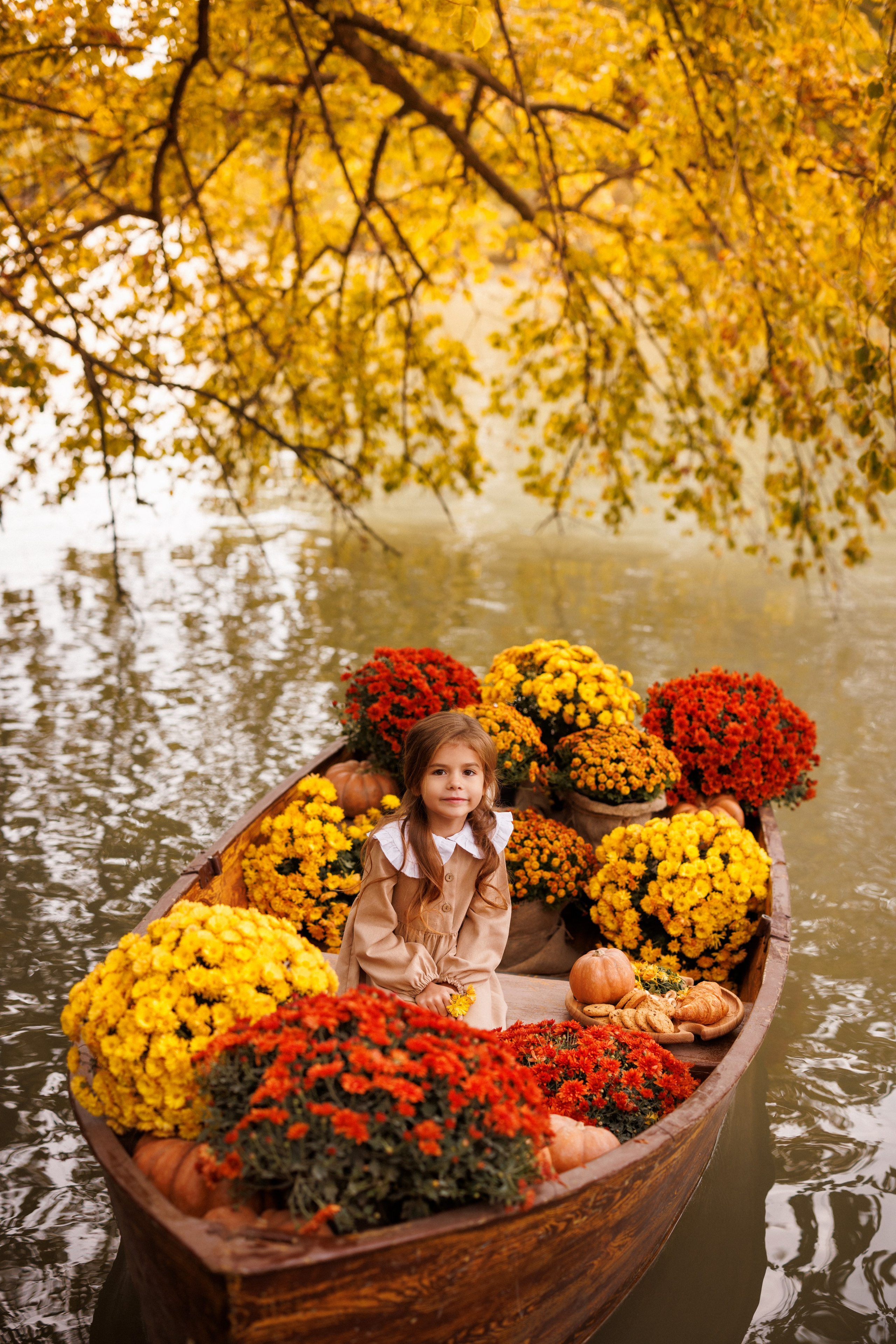 ЛОДКА, осень. Семейный и детский фотограф в Краснодаре Анна Трашкова
