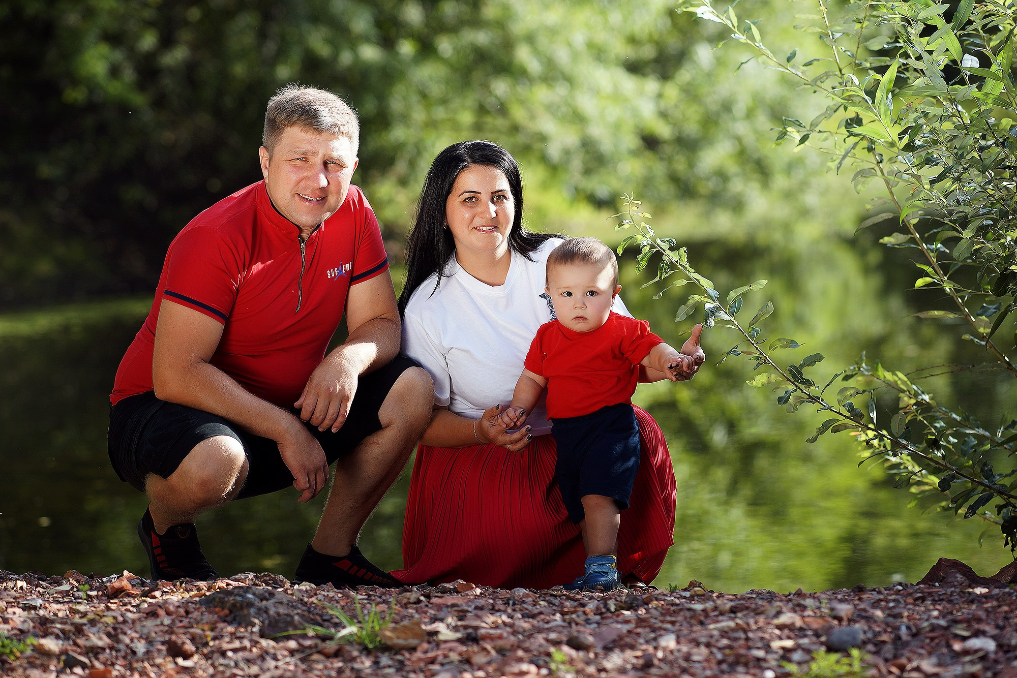 Семейная съёмка на природе. Семейный фотограф г. Новокузнецк Юлия Машникова