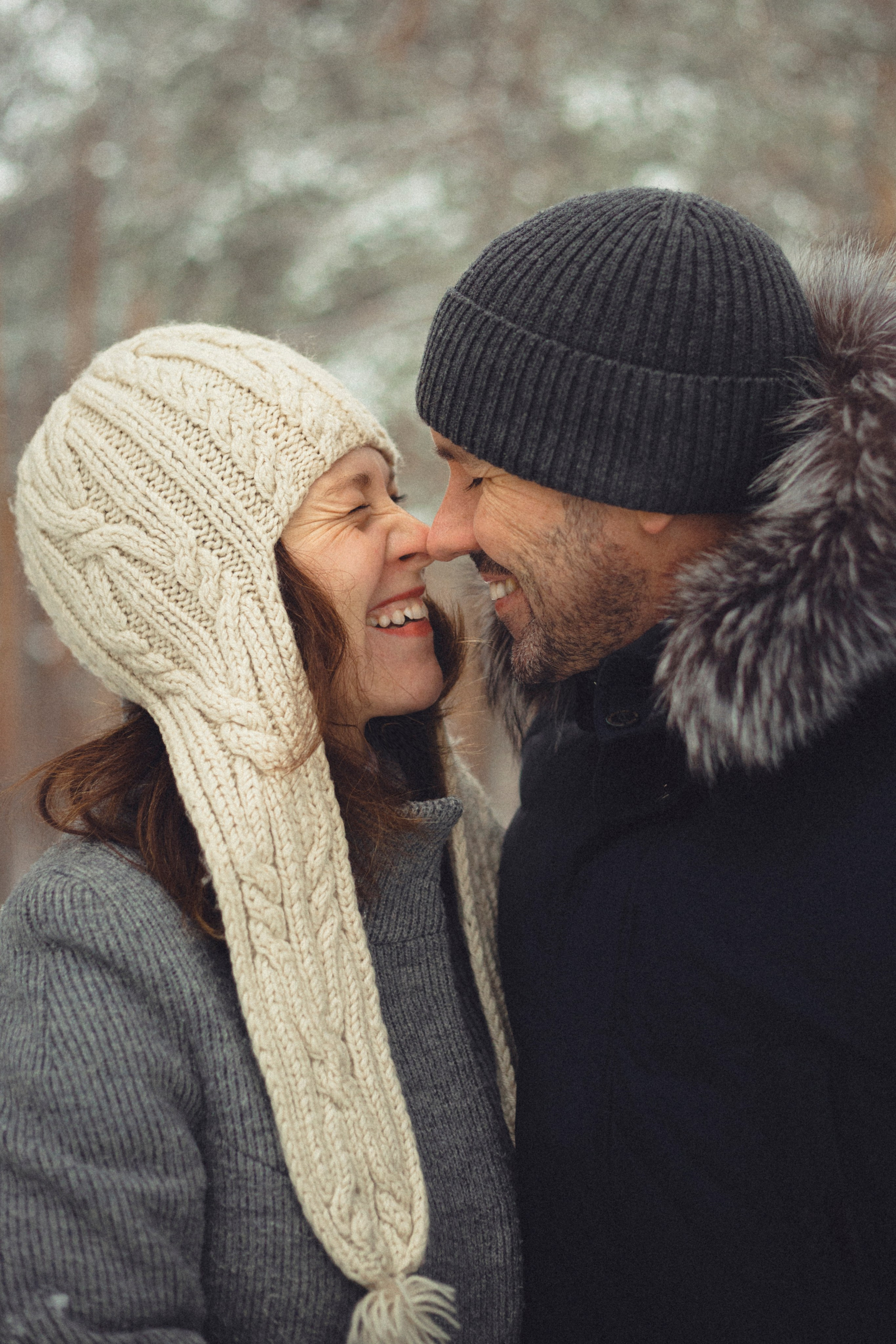 Семейная фотосессия в зимнем лесу. Марина Рерих — портретный фотограф в Екатеринбурге