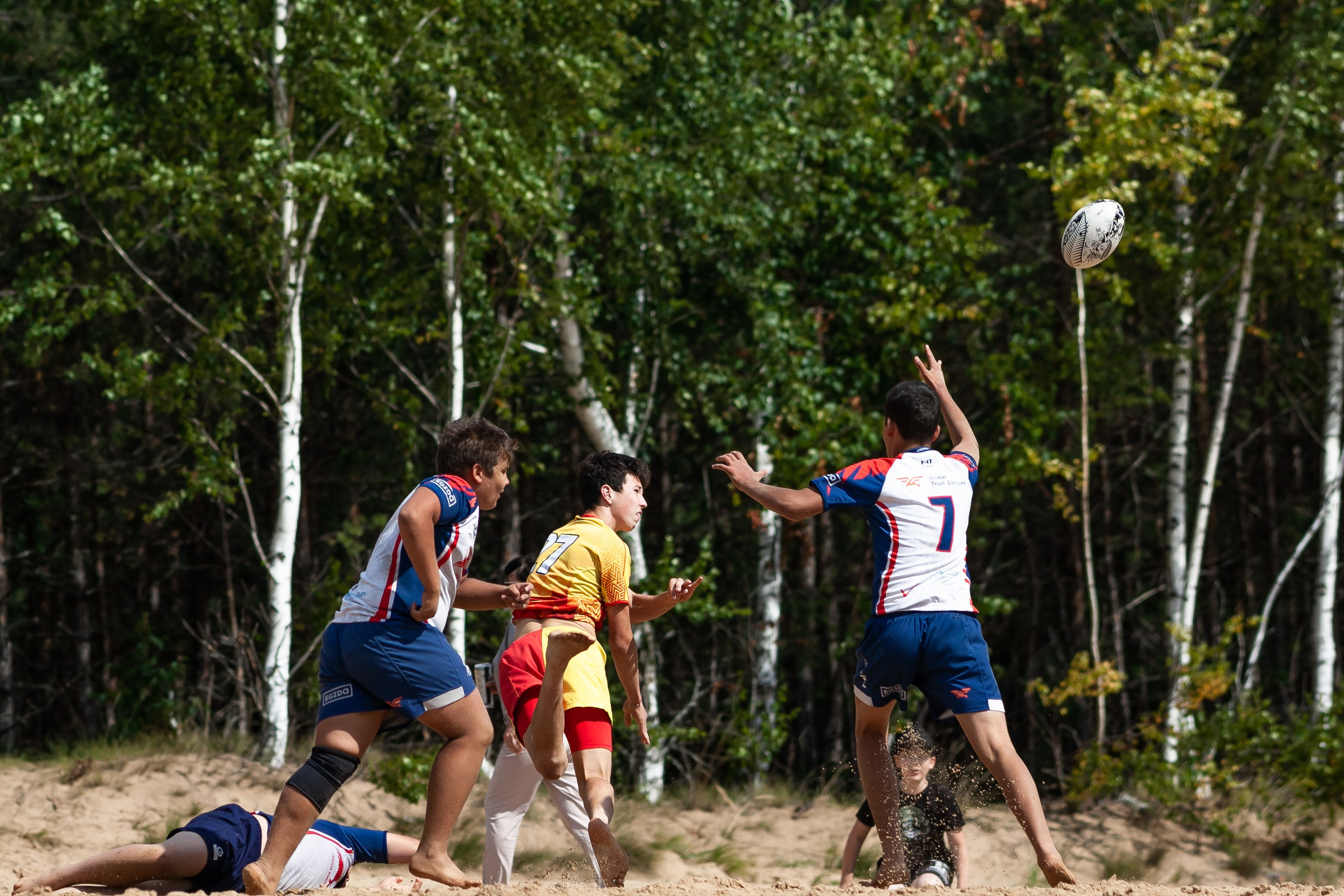 «Кубок «Молота» по пляжному Регби. Фотография