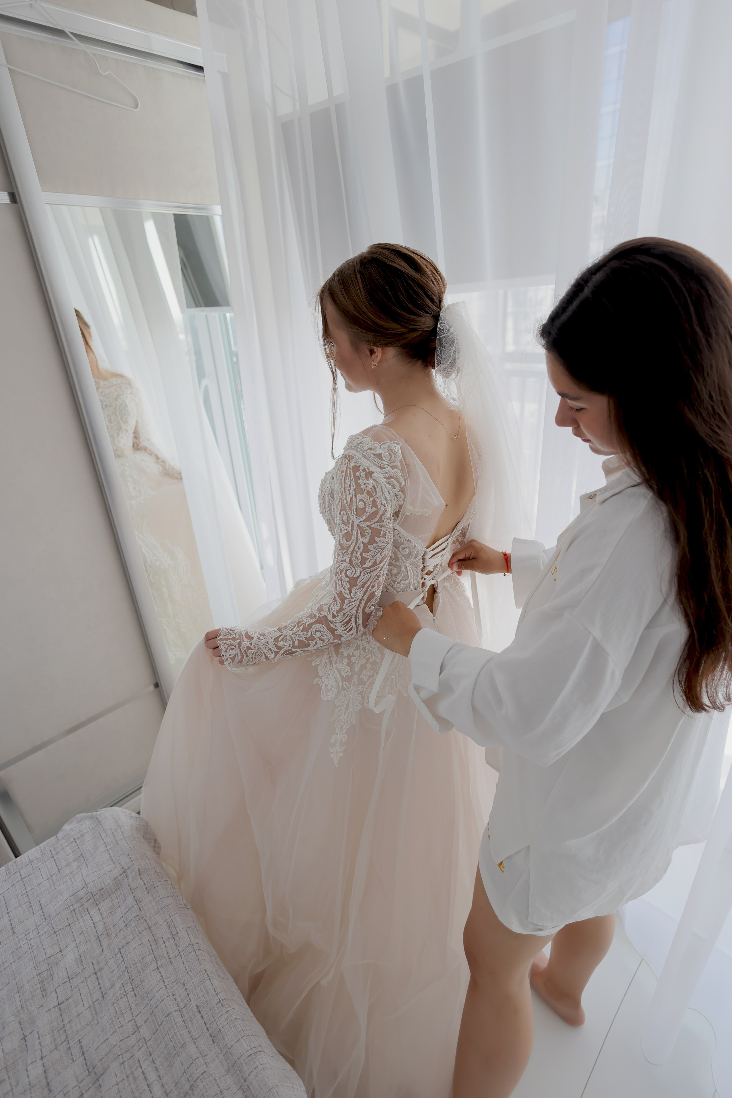 Ксюша и подружки -Утро невесты. Свадебный фотограф   Набережных Челнов  Олег Новиков