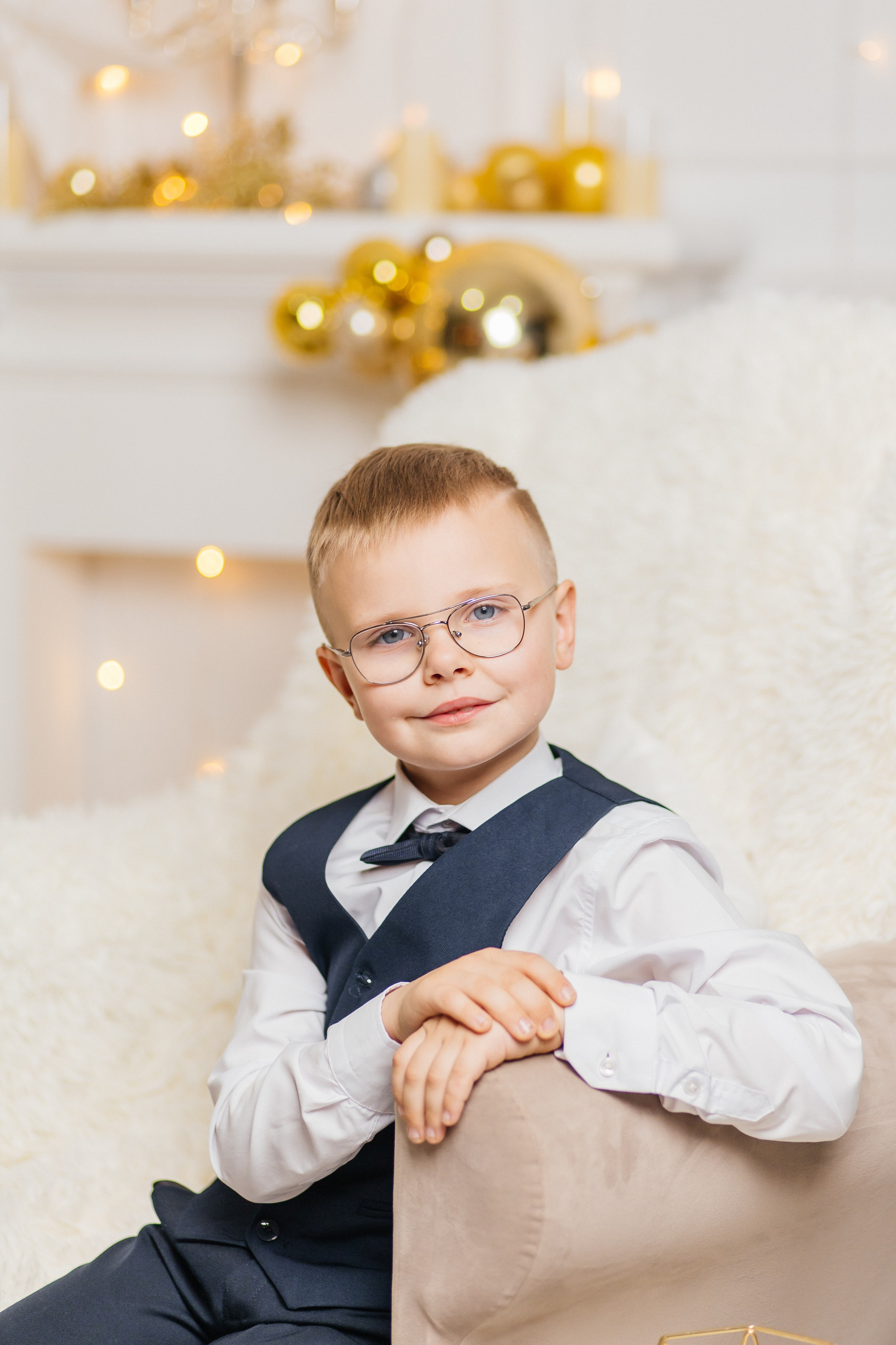 Семейная новогодняя фотосессия. Семейный, детский, свадебный фотограф в Георгиевске Дарья Домникова