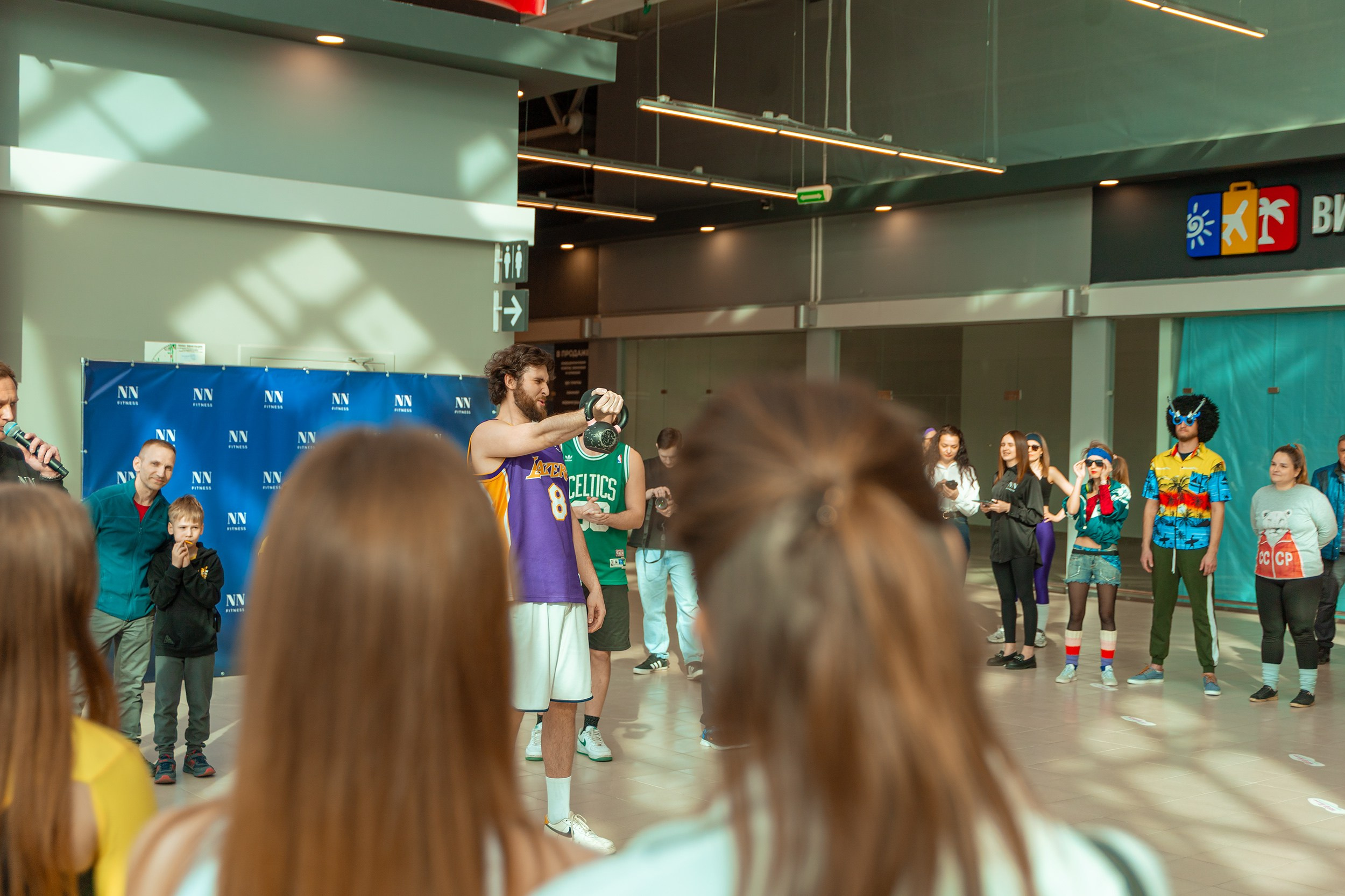 День рождения фитнес зала NN fitnes. Фотограф Тюмень