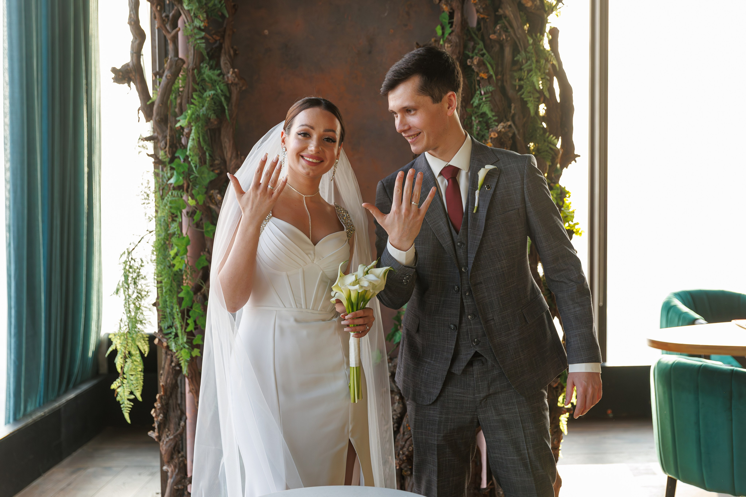 Антон и Арина. Свадебный фотограф Москва и МО Сергей Киржаев