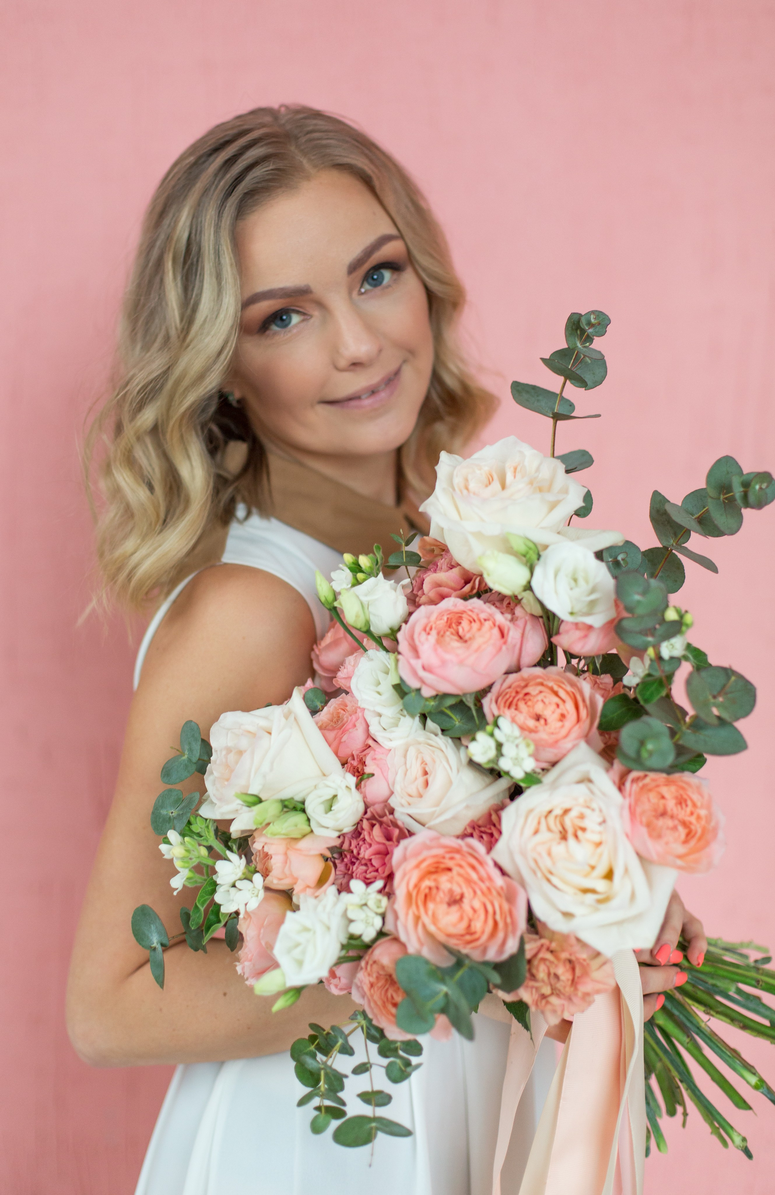 Фотосессия для цветочного ателье. Семейный и портретнаый фотограф в Санкт-Петербурге Настя Поздняя