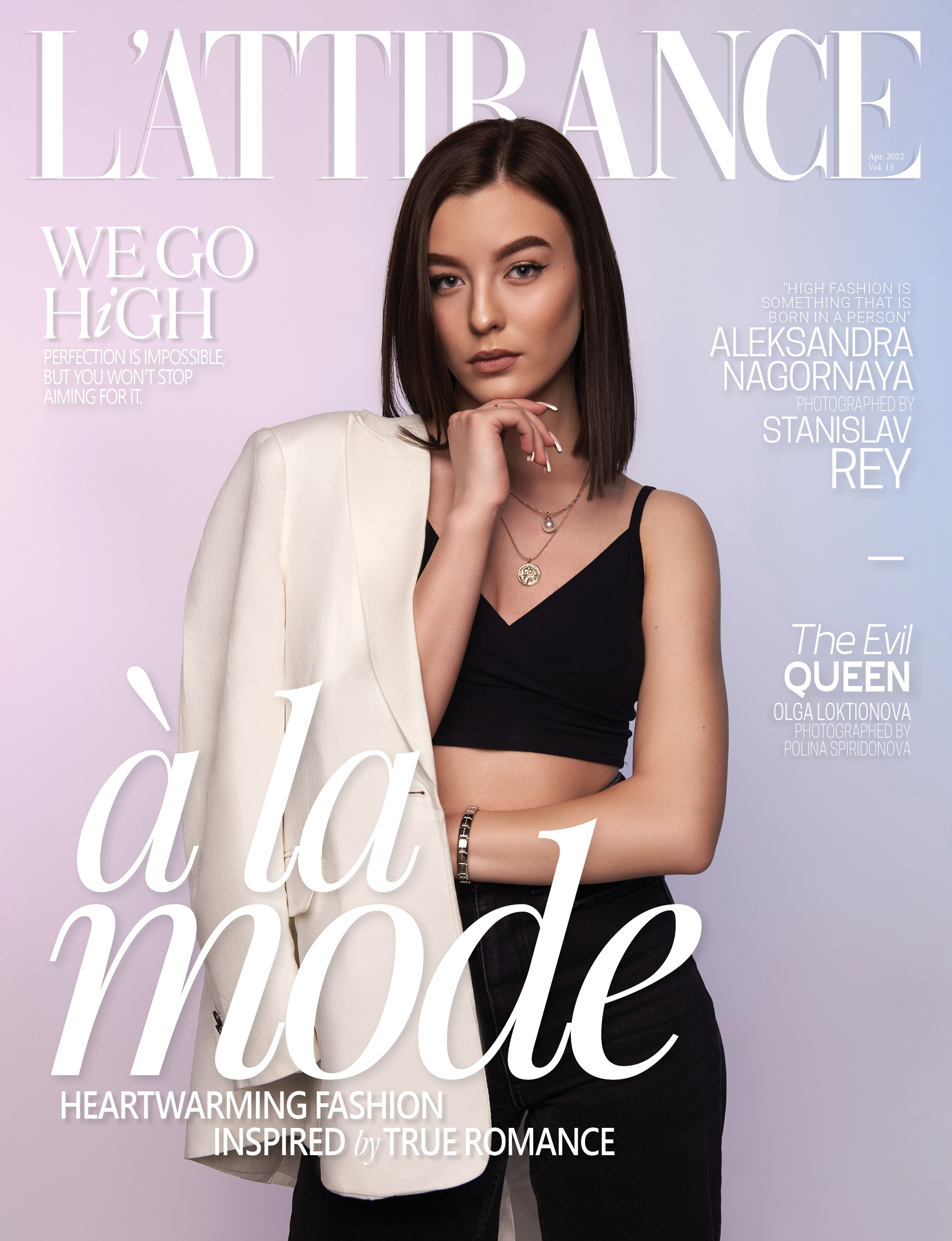 L'ATTIRANCE French Mag Fashion and Beauty Vol. 15 April 2022. Rey Stanislav — репортажный и рекламный фотограф в Новокузнецке