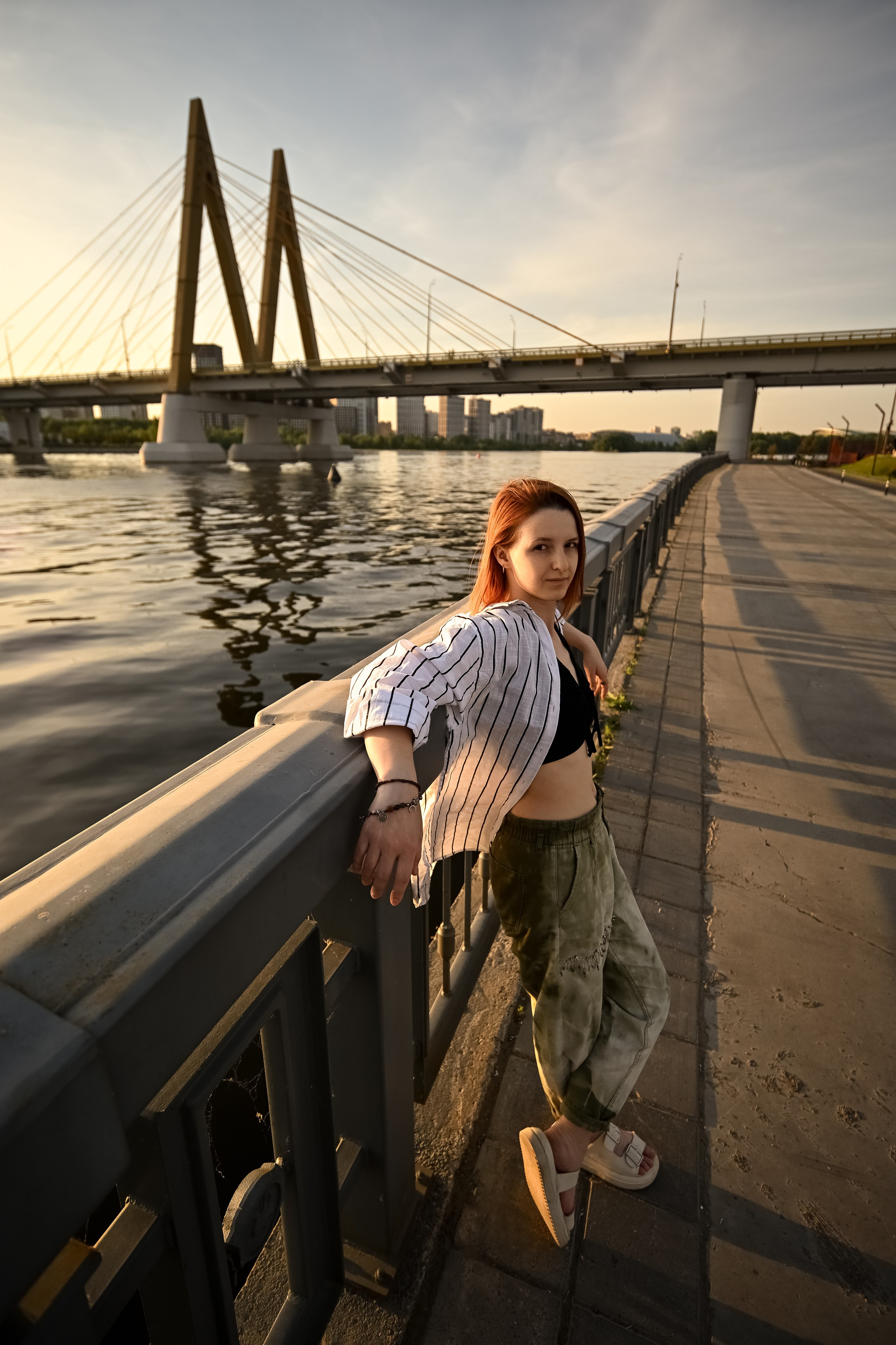 Съемка у моста Миллениум. Фотограф в Казани Алексей Клейменов