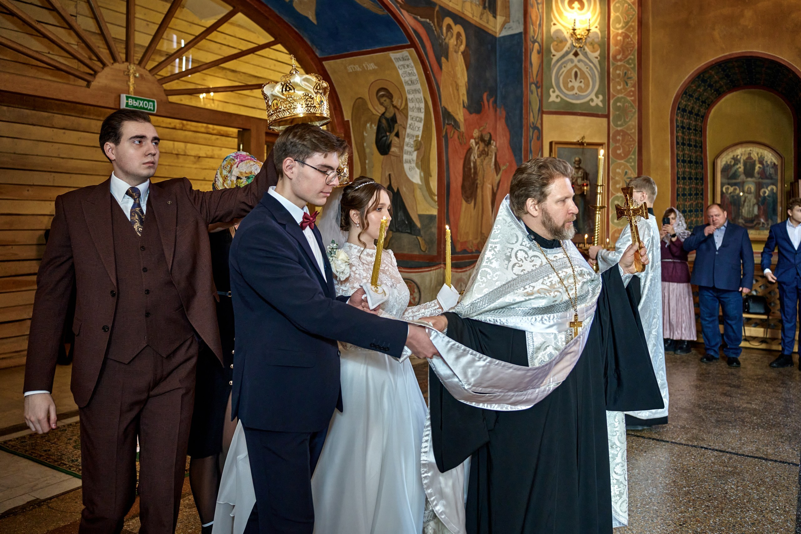 Венчание. Свадебный Семейный и детский фотограф из Москвы Виталий Мишутин