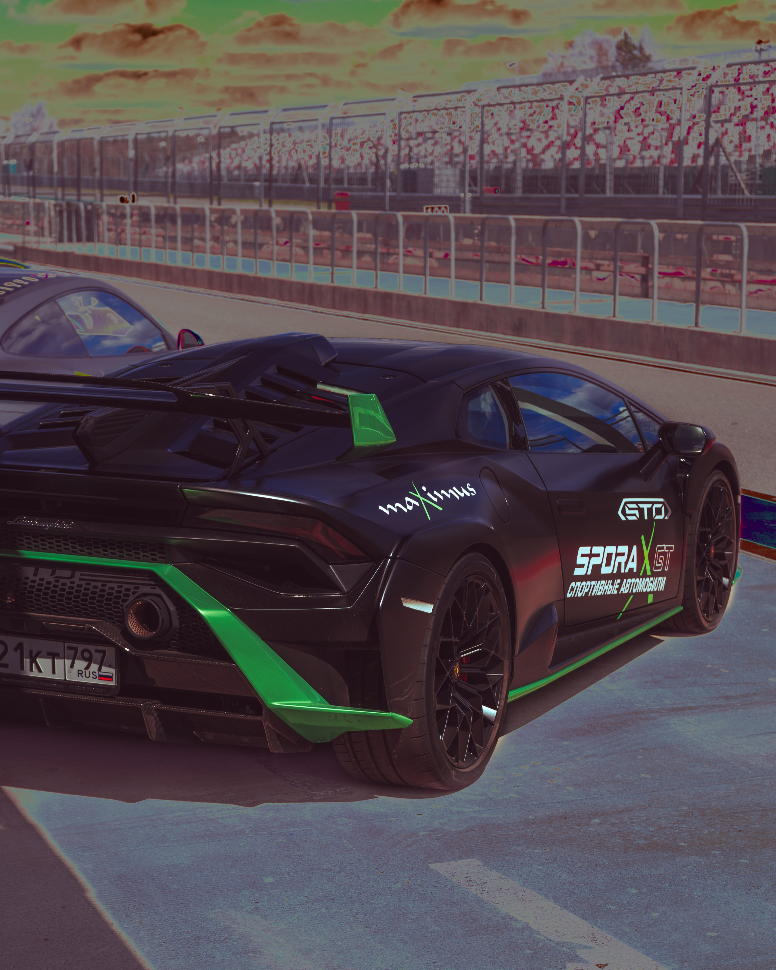 Lambva (Lamborghini Huracan STO). Автомобильный и коммерческий фотограф Москва