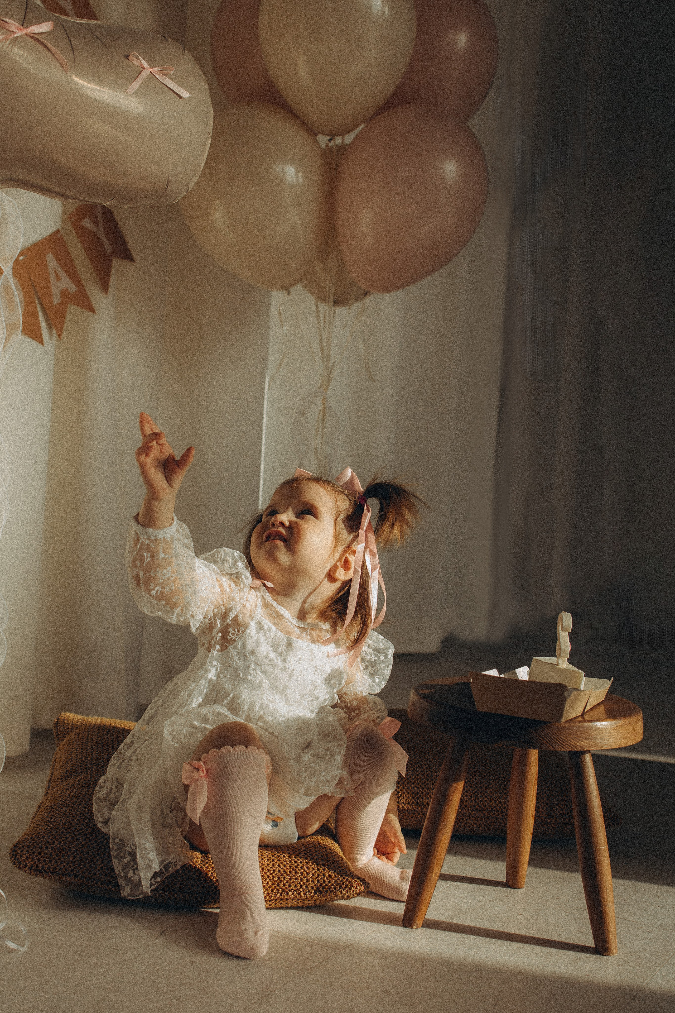 Розовые бантики. Lifestyle семейный и детский фотограф в Омске Иванова Екатерина