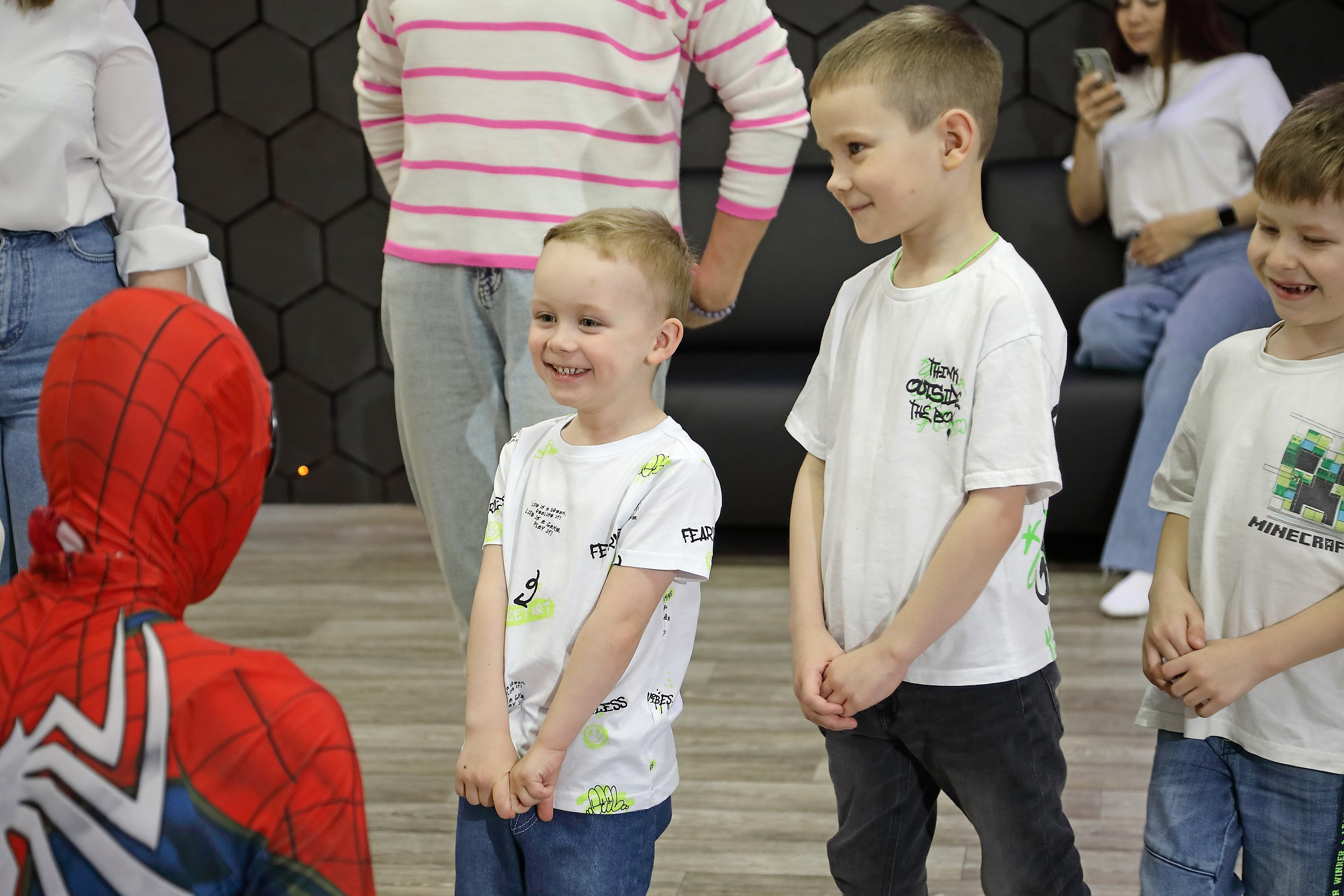 фотосессия детский день рождения человек паук