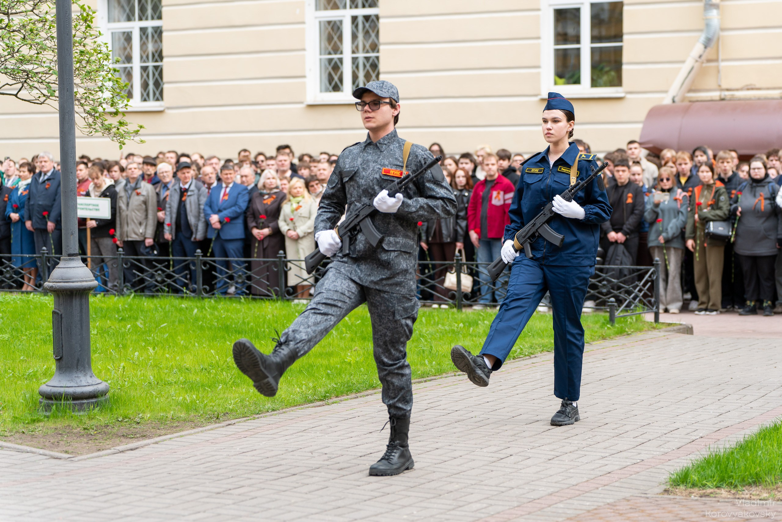 Мероприятия ко Дню Победы. Фотограф Владимир Коровяковский