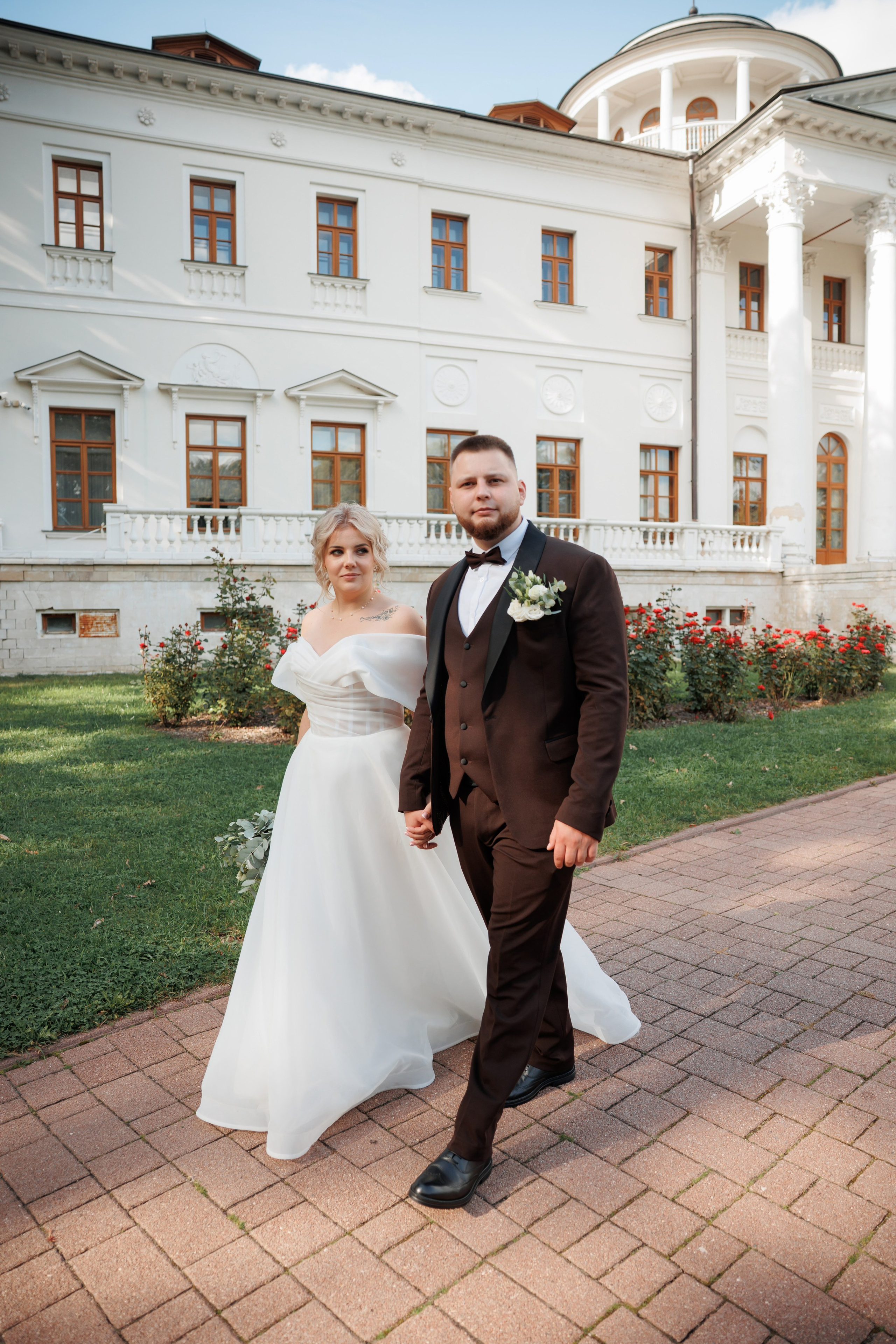 Регистрация и прогулка в Остафьево. Свадебный и репортажный фотограф (Москва, Королев и другие)