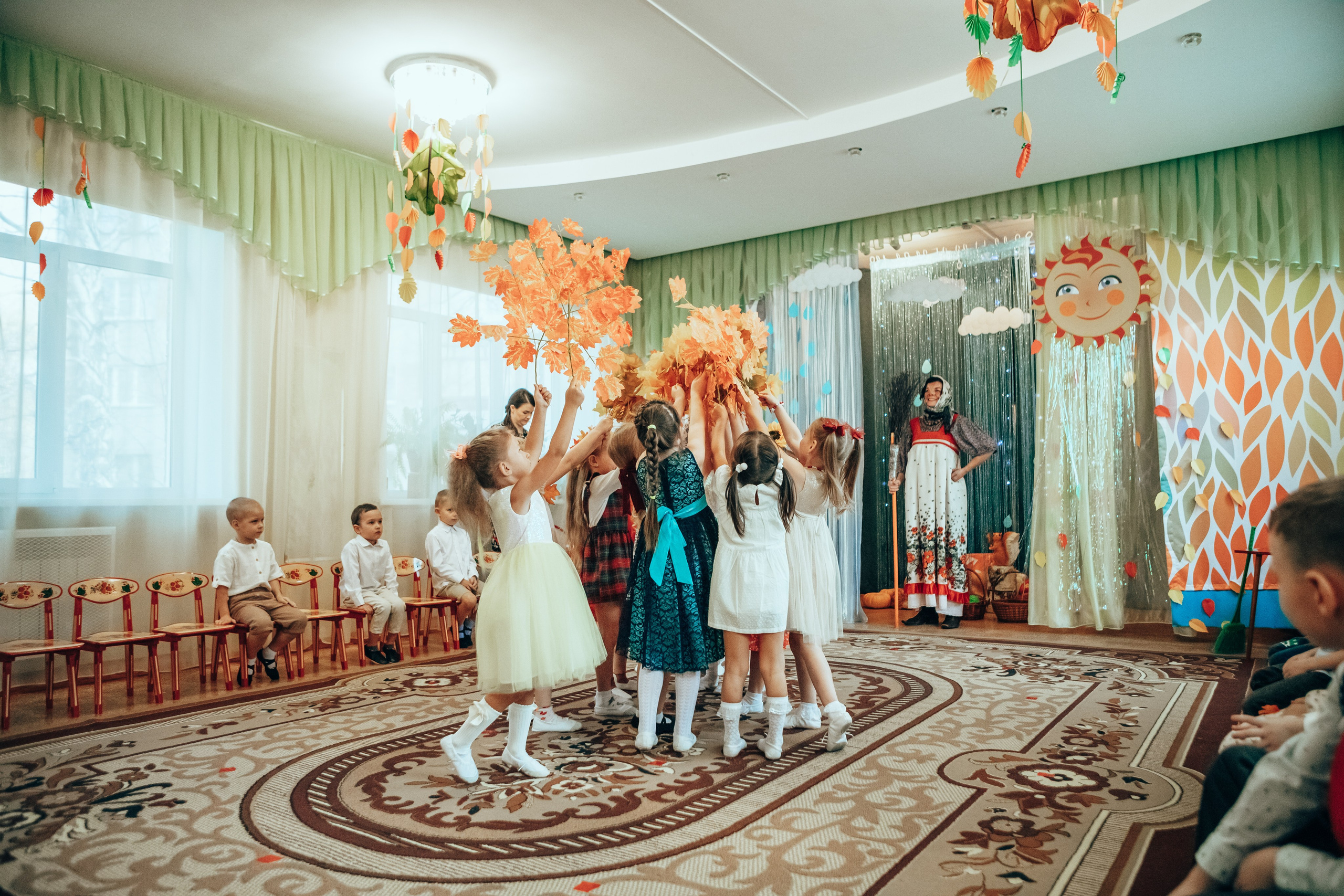 Утренник «Праздник осени». Семейный и детский фотограф в г. Новосибирске Макеева Анастасия