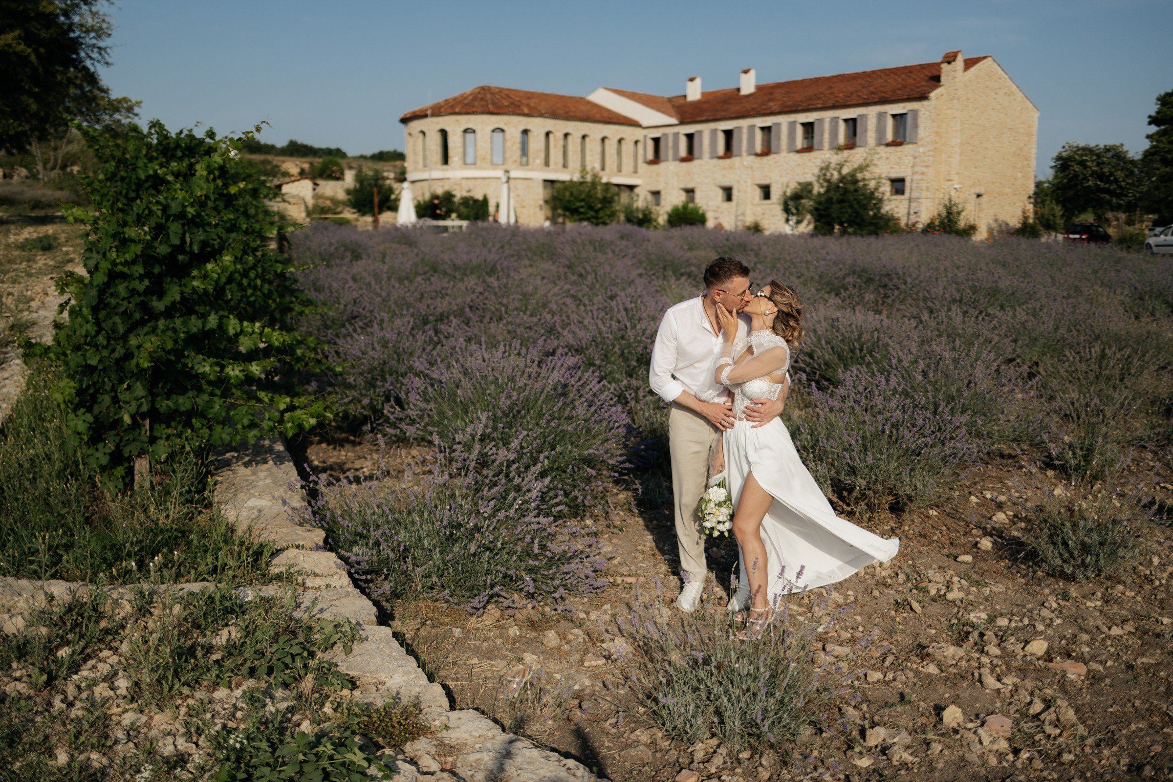 Свадебная фотосессия в Шато Андре