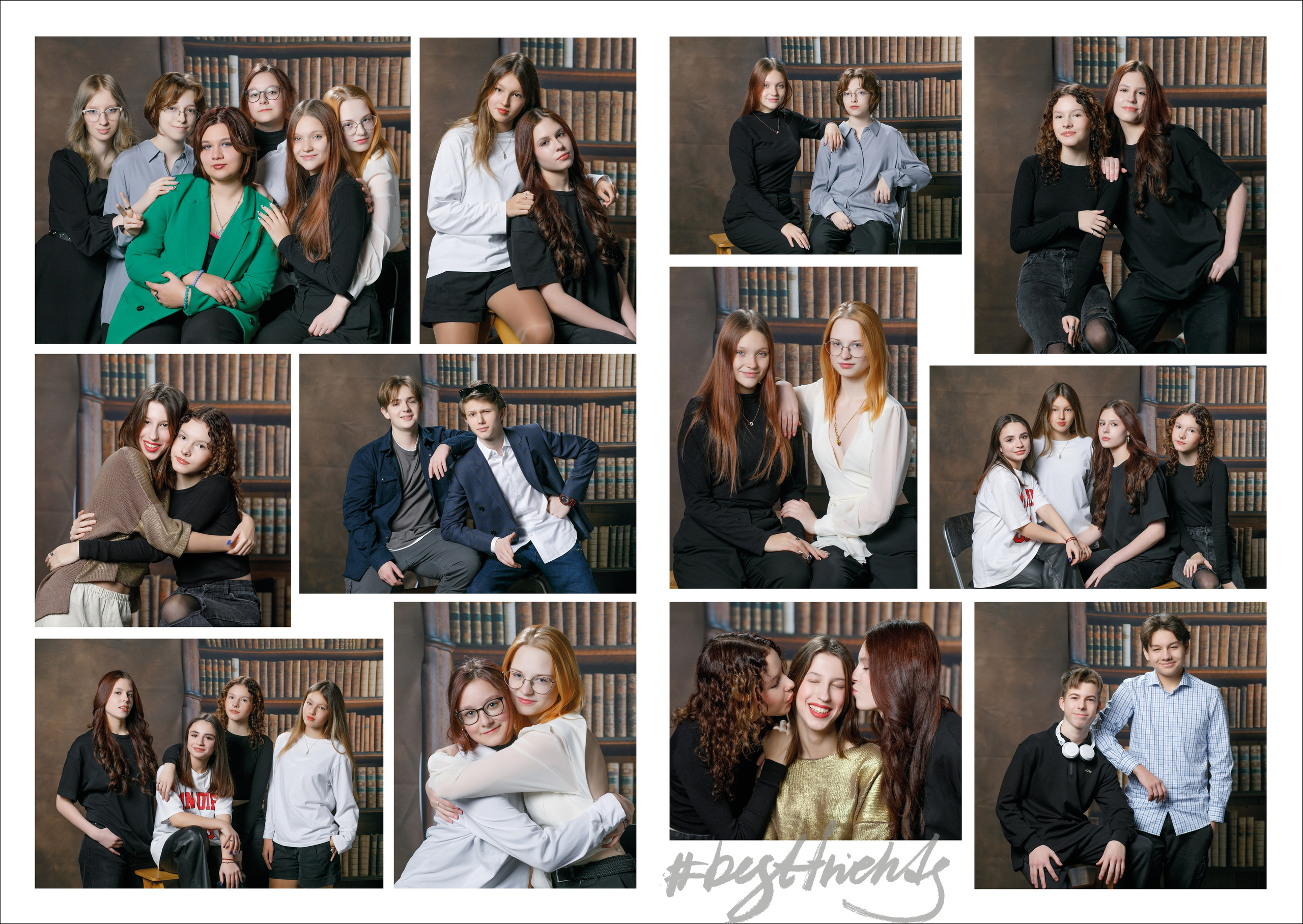 Дизайн «Лайт». Школьные альбомы, Семейные съемки, Портреты, Фотограф Елена Кузнецова