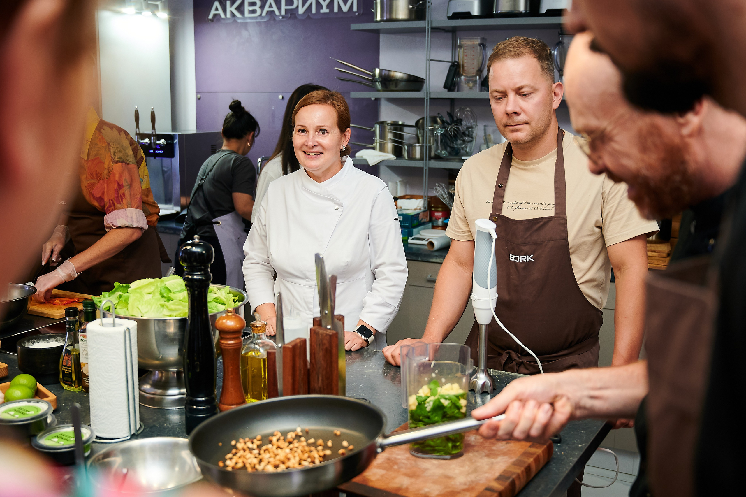 Кулинарная студия «Аквариум». Профессиональный репортажный фотограф в Самаре Никита Королев