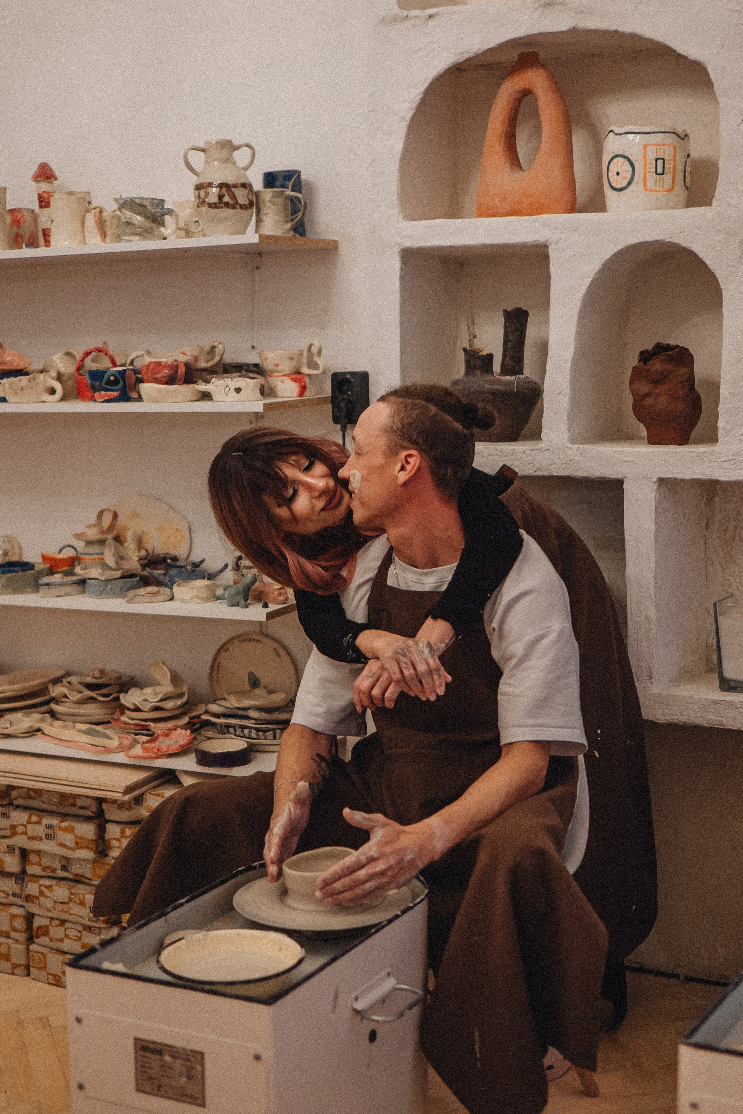 СВИДАНИЕ В ГОНЧАРНОЙ МАСТЕРСКОЙ. Профессиональный фотограф, Санкт-Петербург — Виктория Богомолова