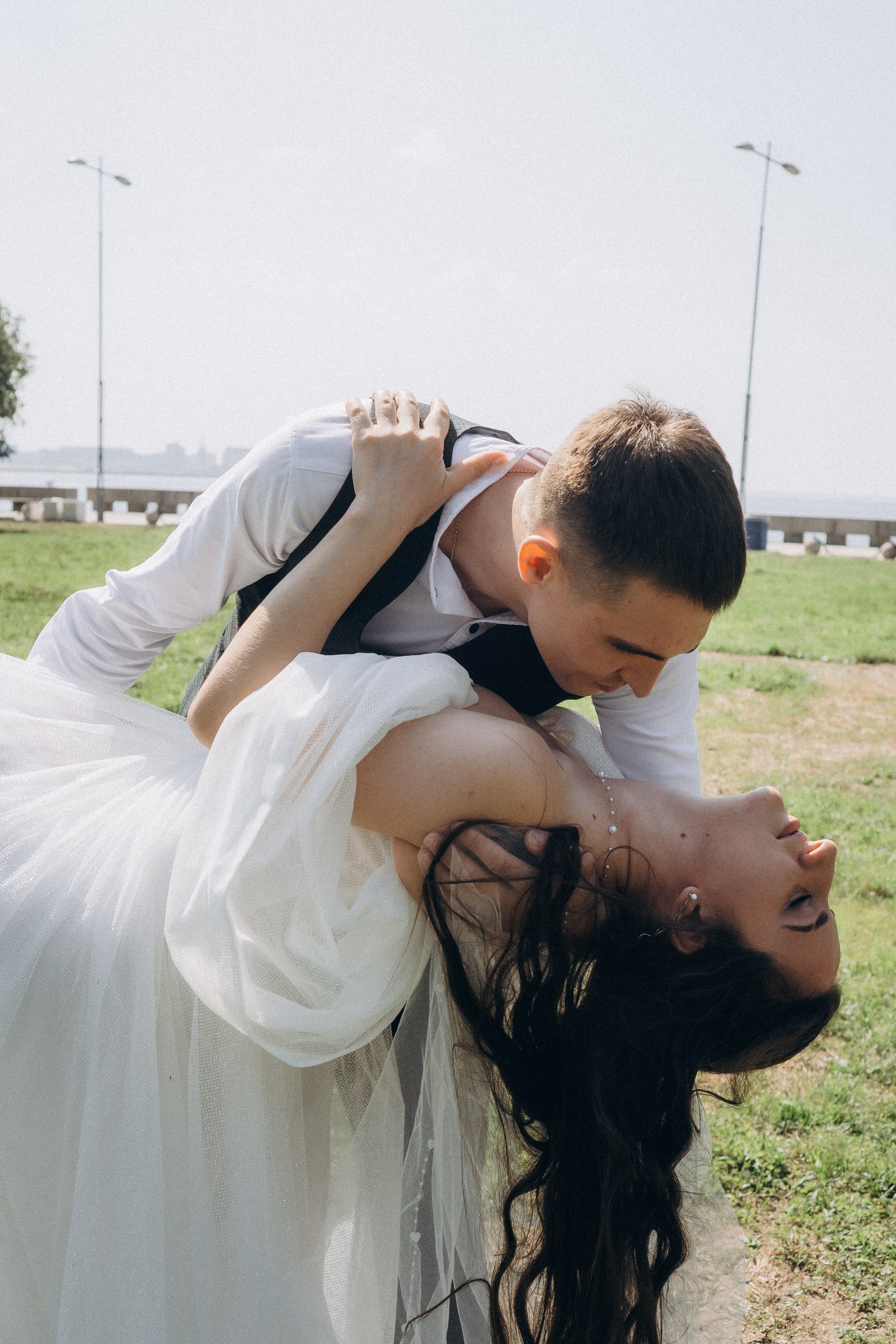 СВАДЕБНАЯ СЬЕМК В ПАРКЕ 300-ЛЕТИЯ. Профессиональный фотограф, Санкт-Петербург — Виктория Богомолова