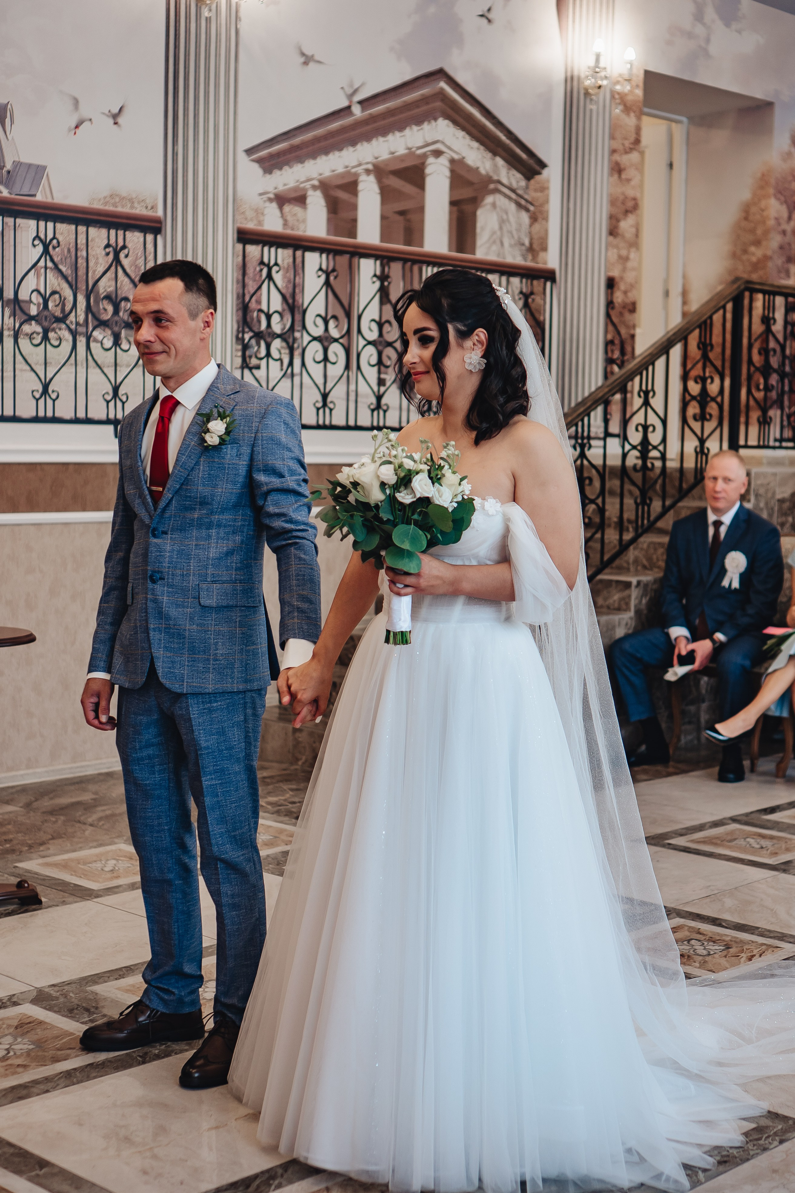 СВАДЕБНАЯ СЬЕМКА В ЗАГСЕ НА МОСКОВСКОМ ПРОСПЕКТЕ. Профессиональный фотограф, Санкт-Петербург — Виктория Богомолова