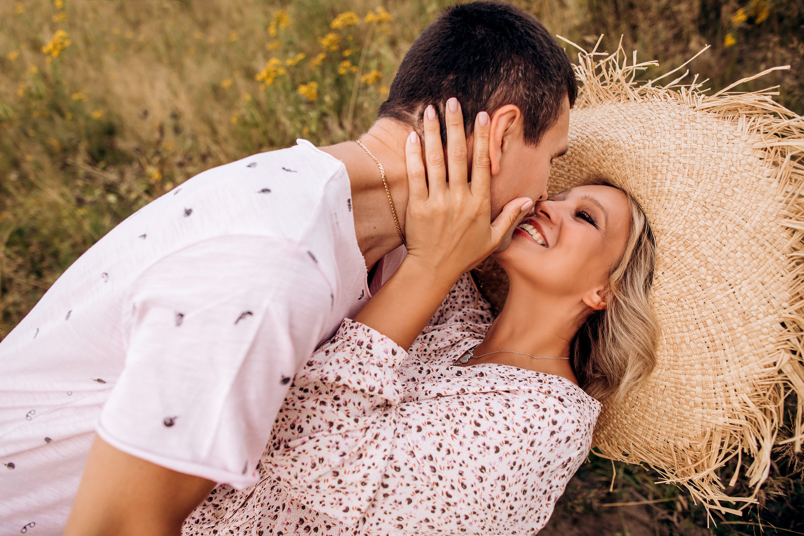 В полях…. Свадебный и семейный фотограф Анна Печенкина