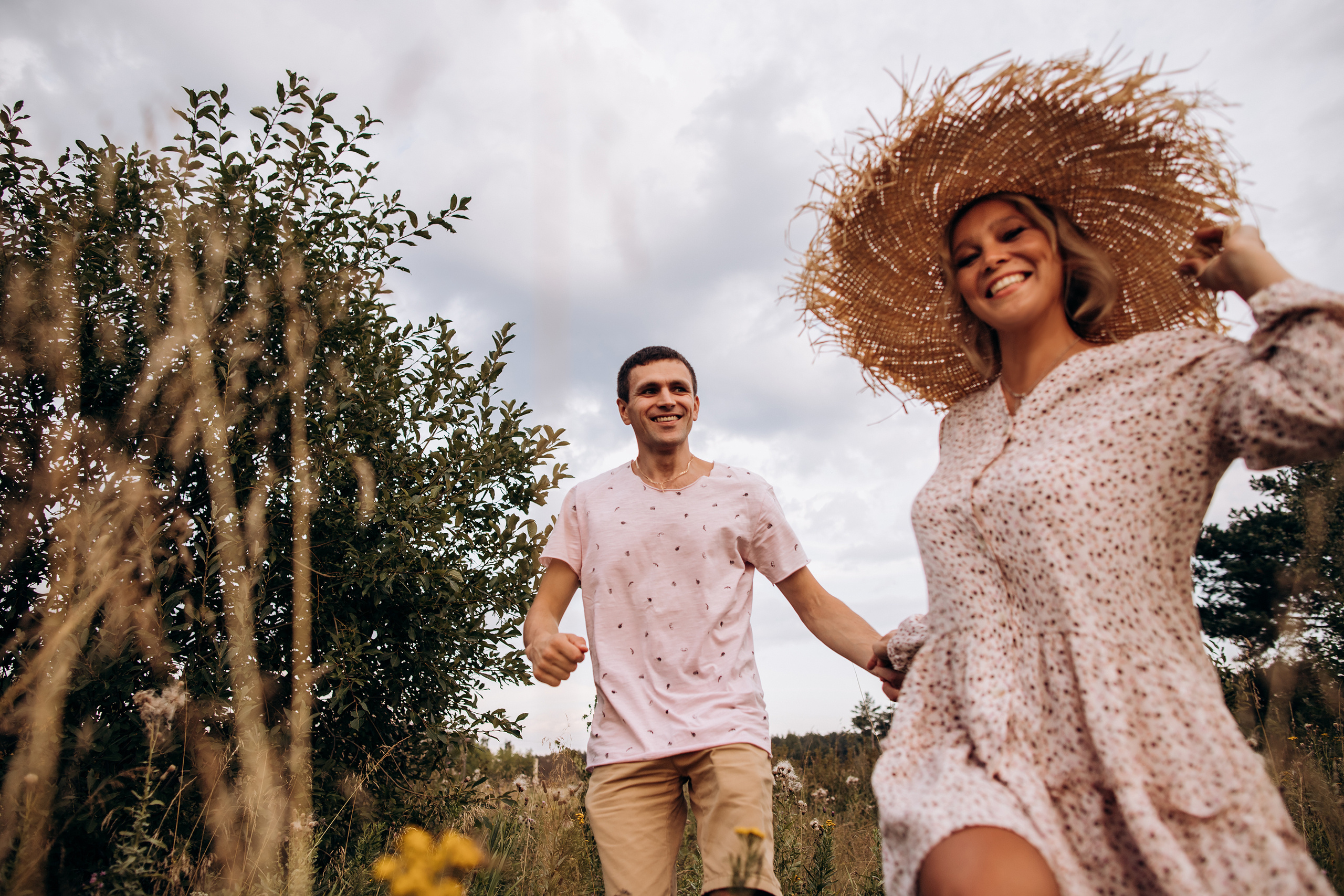 В полях…. Свадебный и семейный фотограф Анна Печенкина