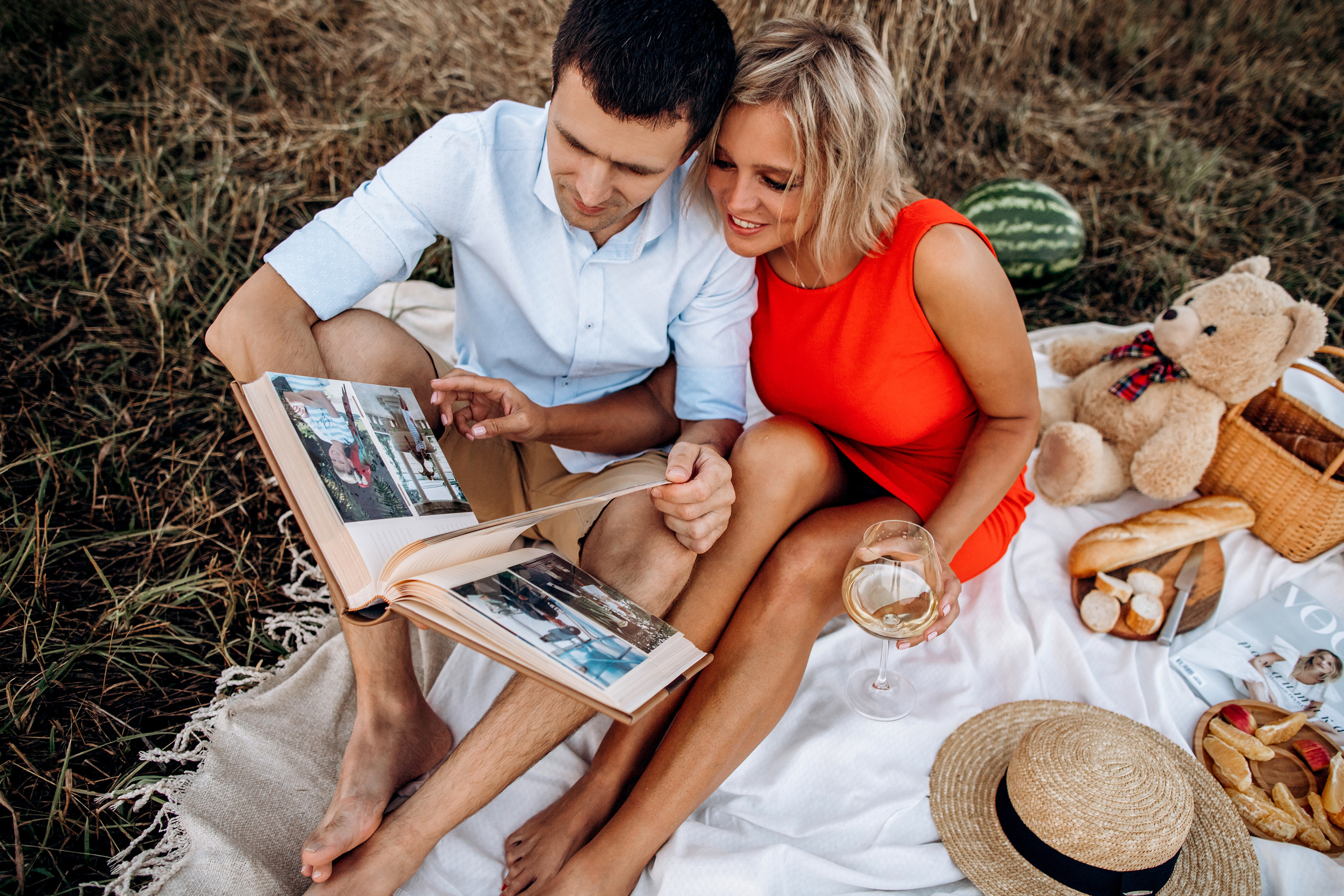 В полях…. Свадебный и семейный фотограф Анна Печенкина