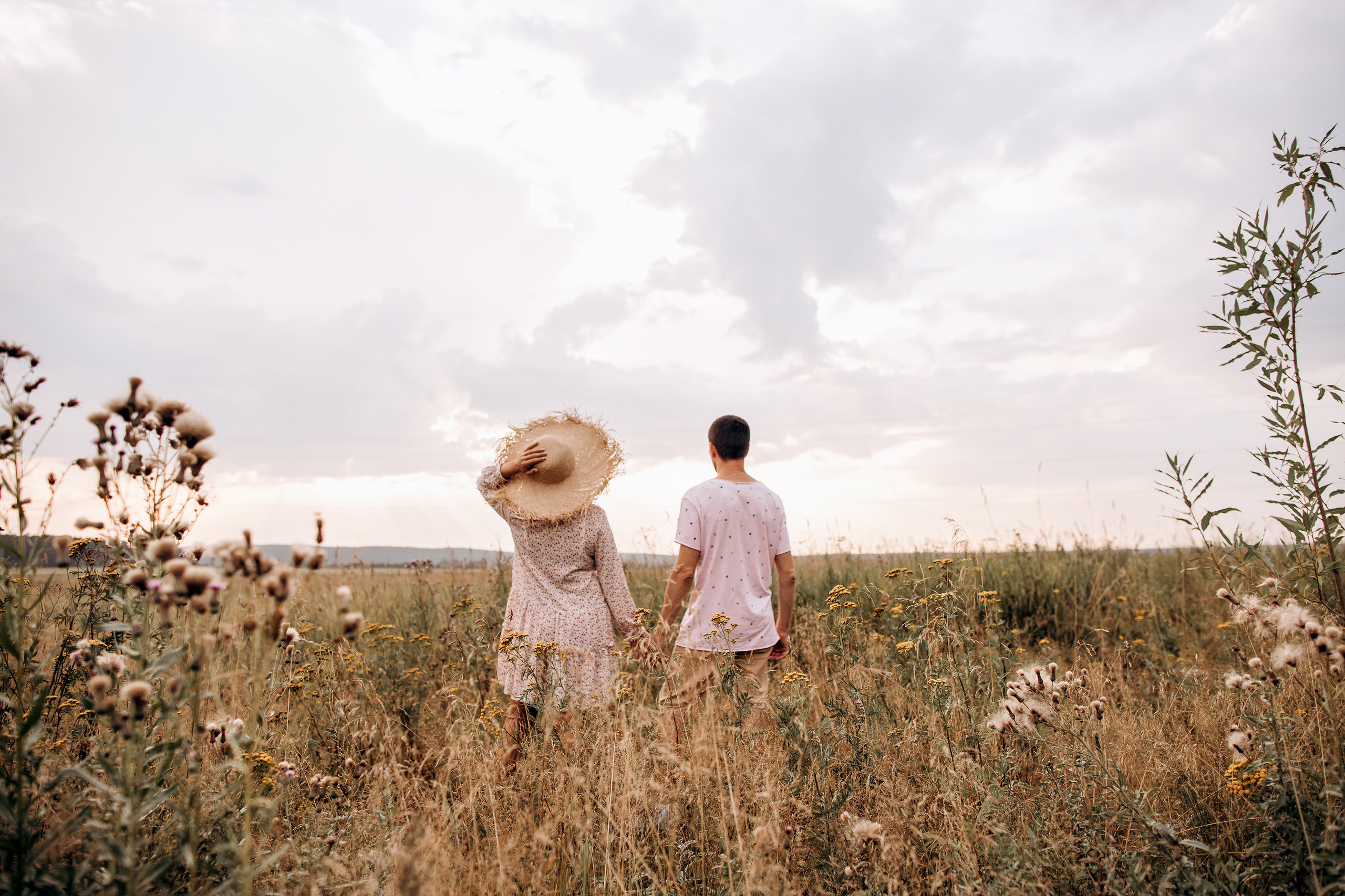 В полях…. Свадебный и семейный фотограф Анна Печенкина