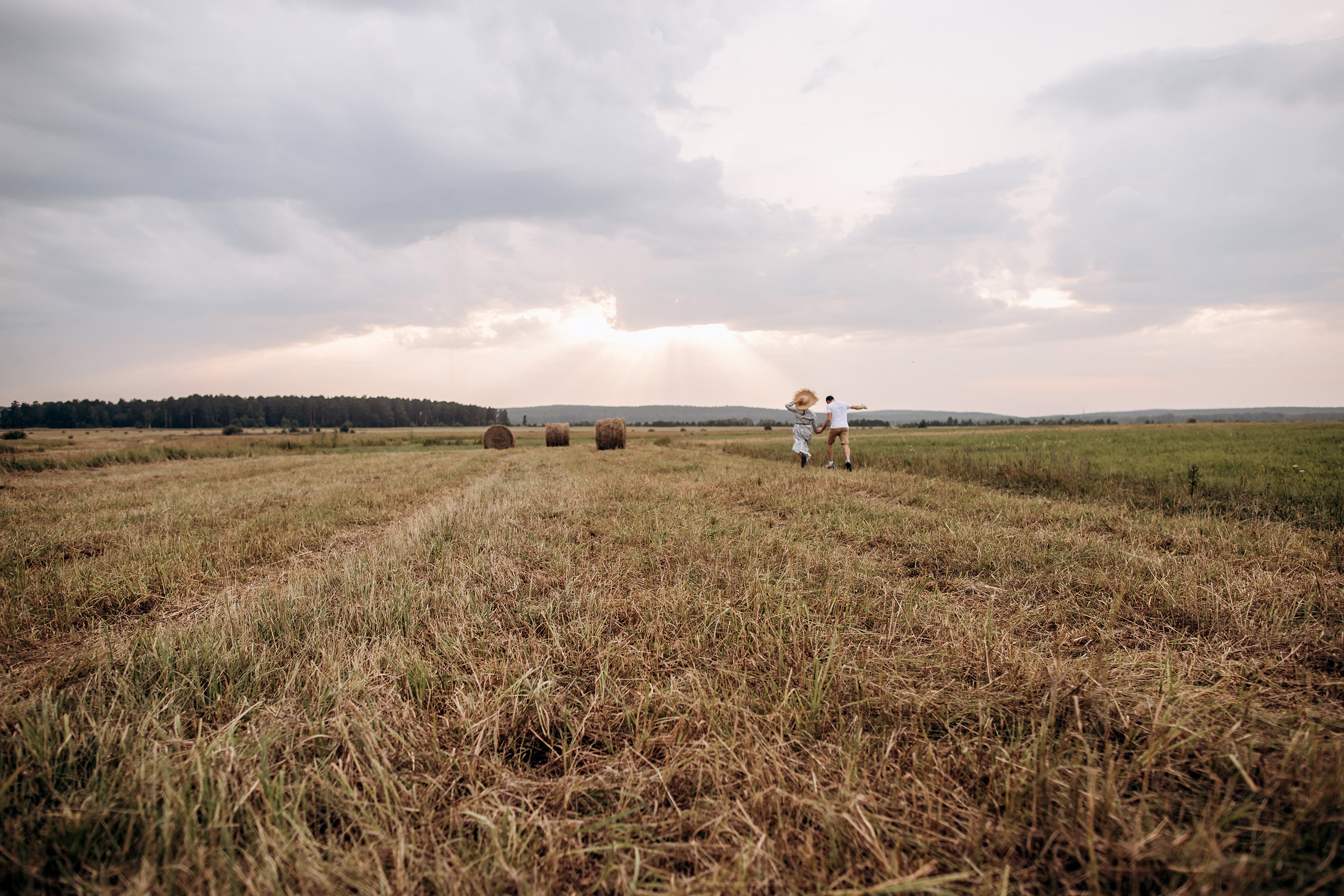 В полях…. Свадебный и семейный фотограф Анна Печенкина