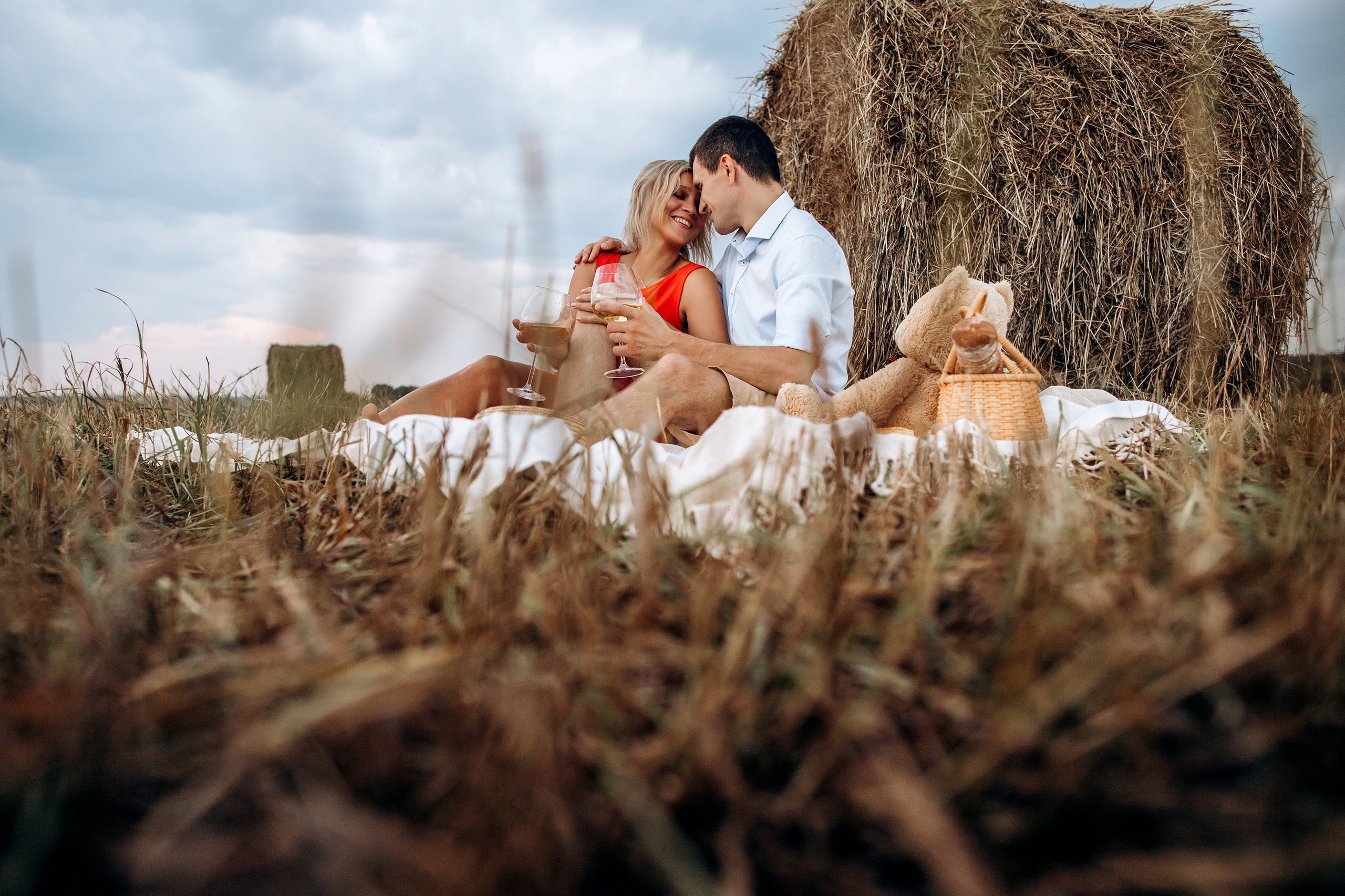 В полях…. Свадебный и семейный фотограф Анна Печенкина