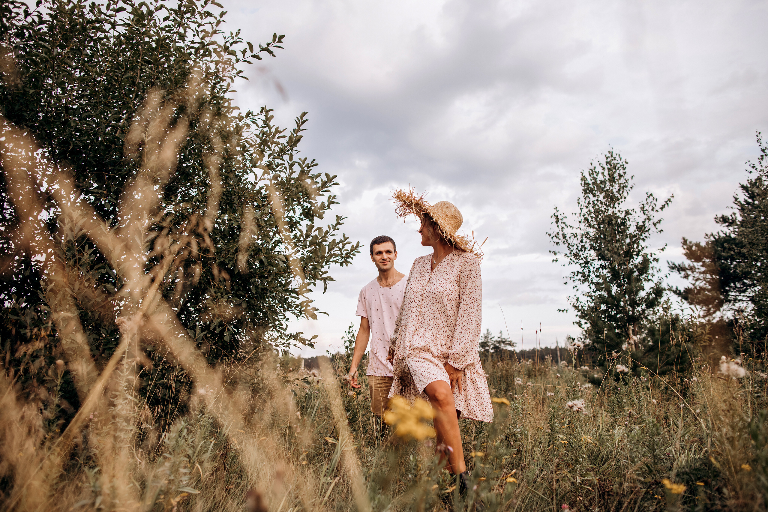 В полях…. Свадебный и семейный фотограф Анна Печенкина