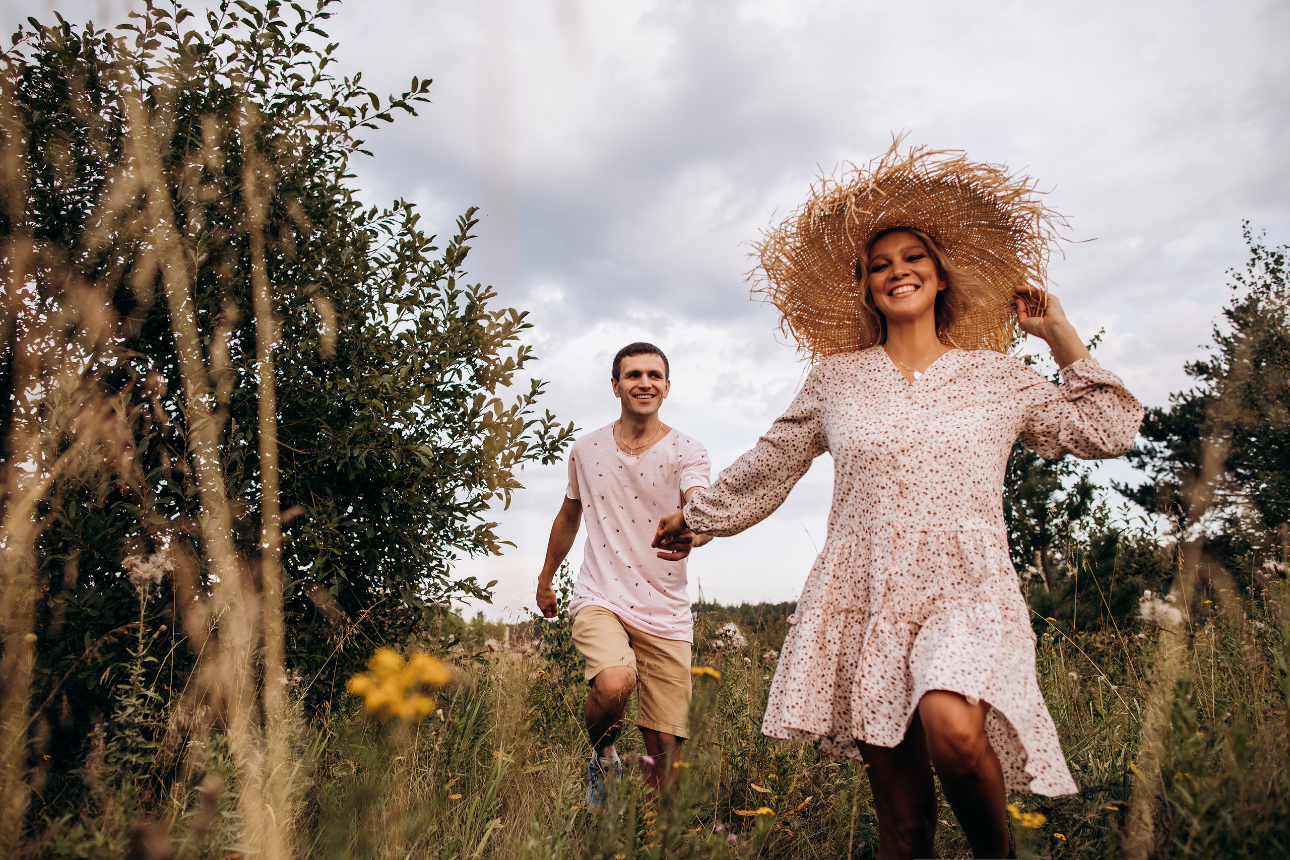 В полях…. Свадебный и семейный фотограф Анна Печенкина