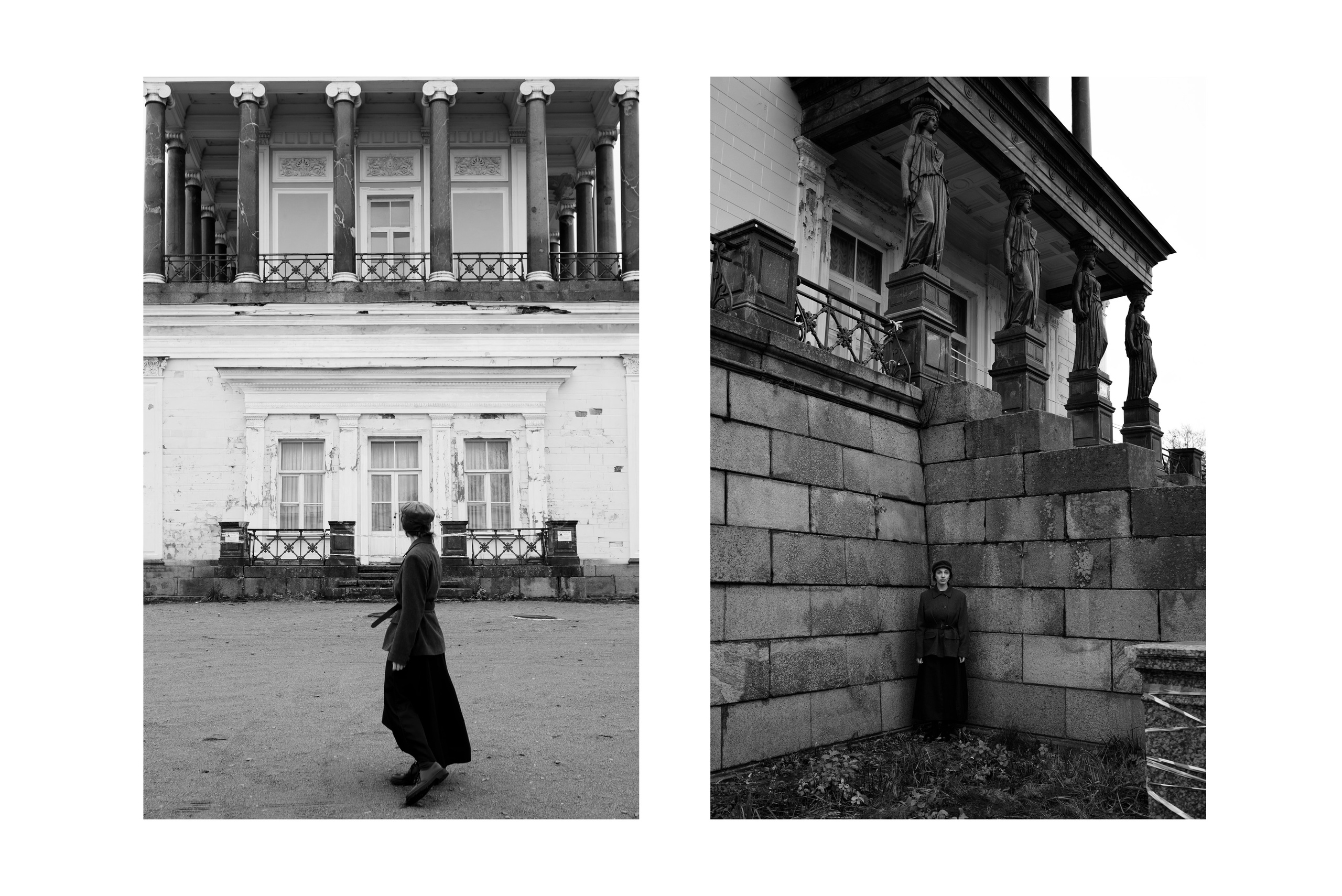 Алла (дворец Бельведер). Непарадное в парадных