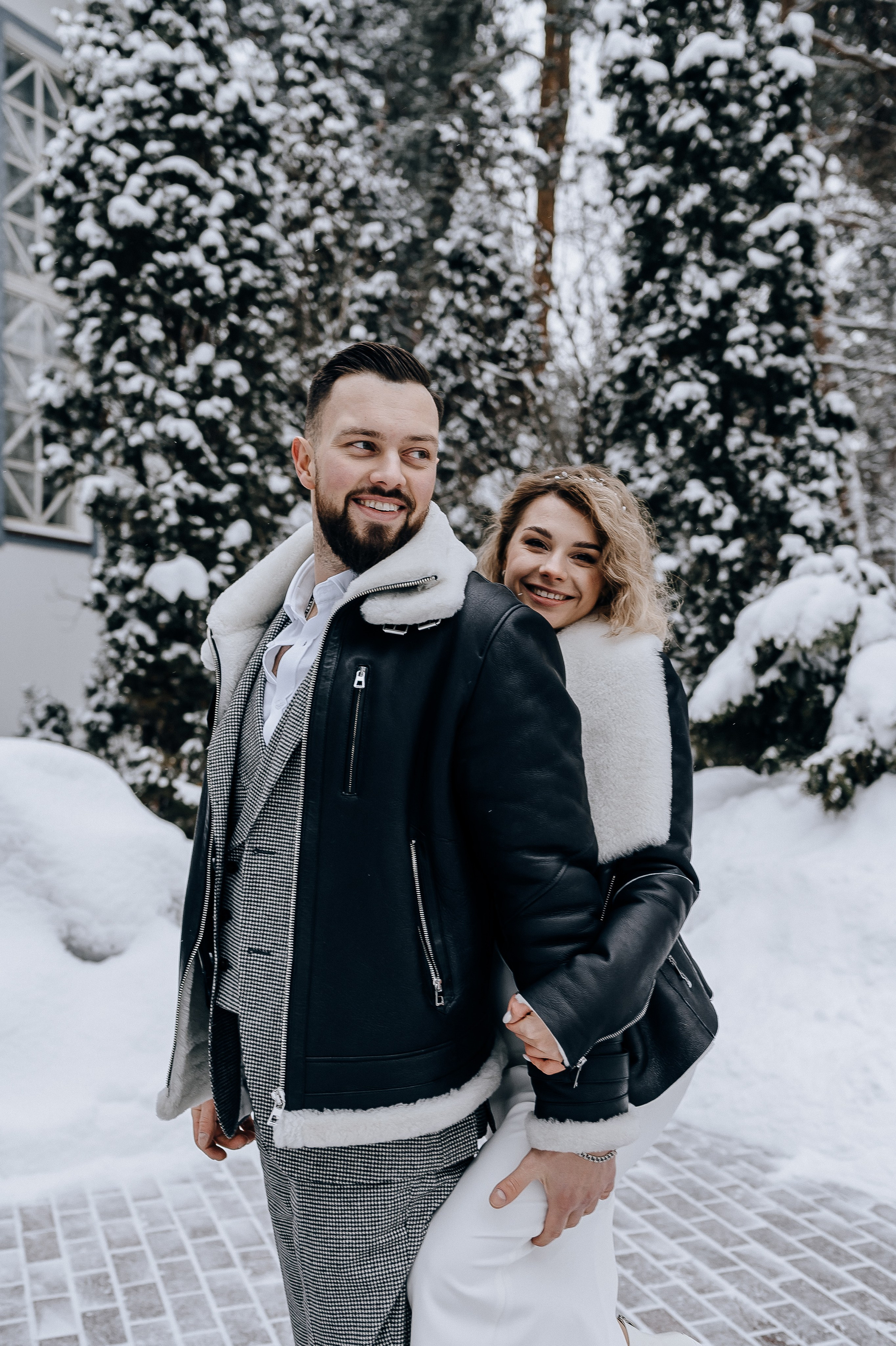 Где сделать свадебную фотосессию зимой в Москве. Свадебный фотограф Москва — Сергей и Татьяна