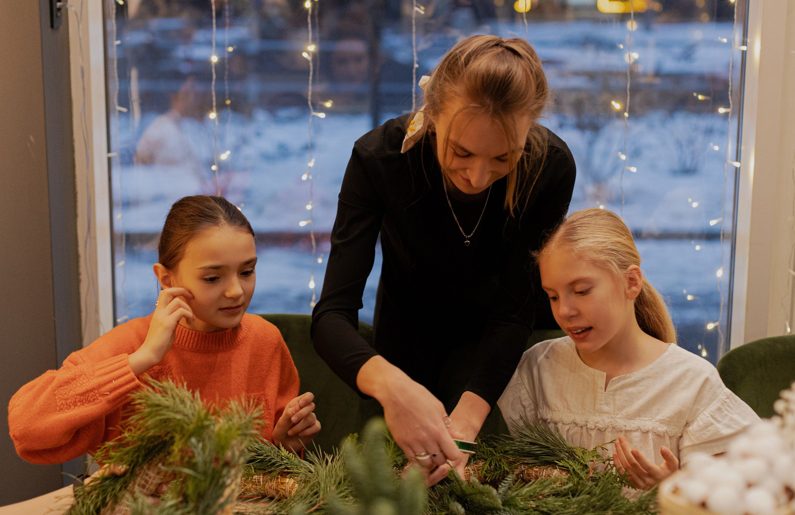 Мк Новогодний Венок. Анастасия Ракчеева Художник