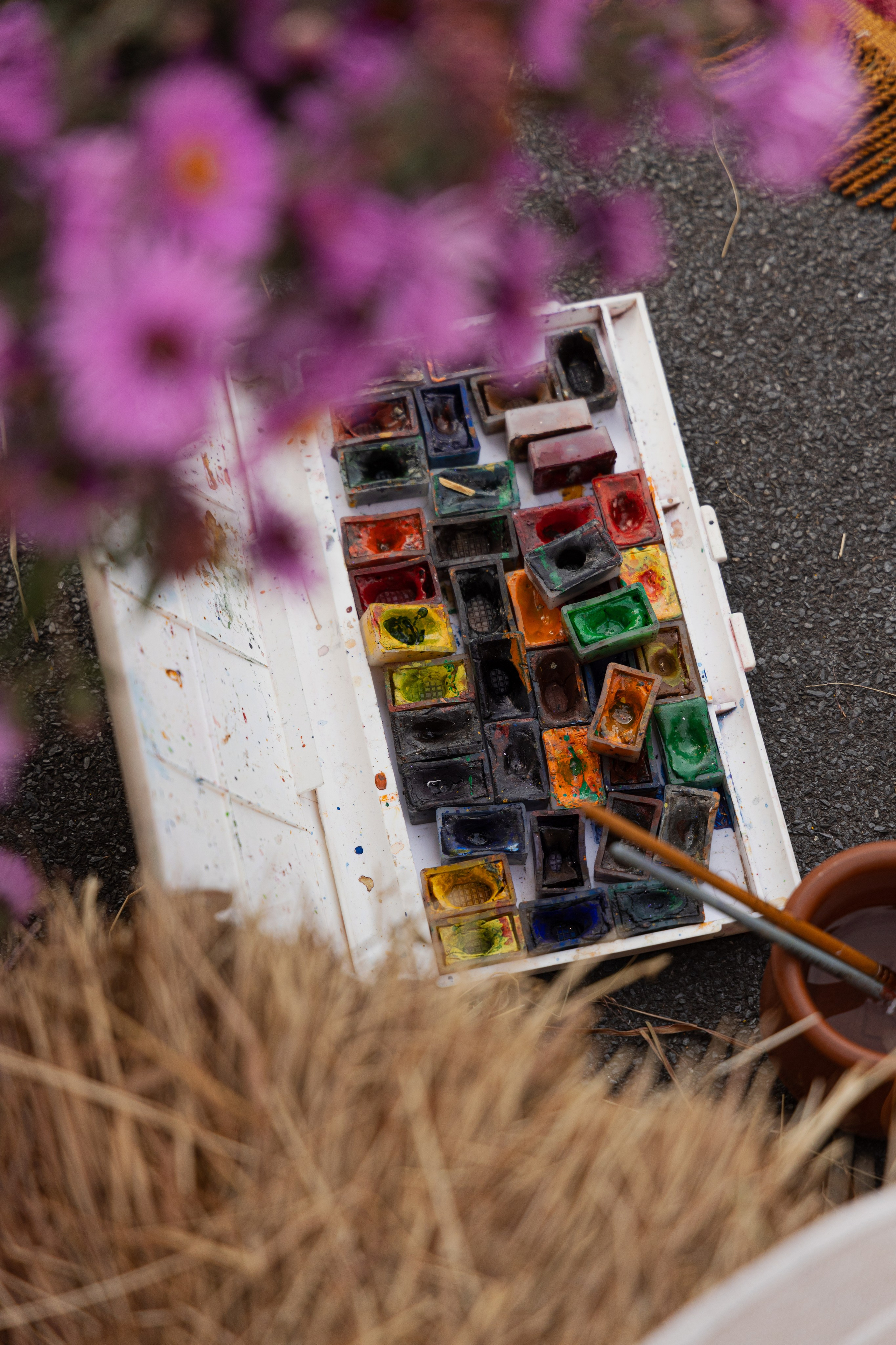 МК Осенний венок (локация на крыше). Анастасия Ракчеева Художник