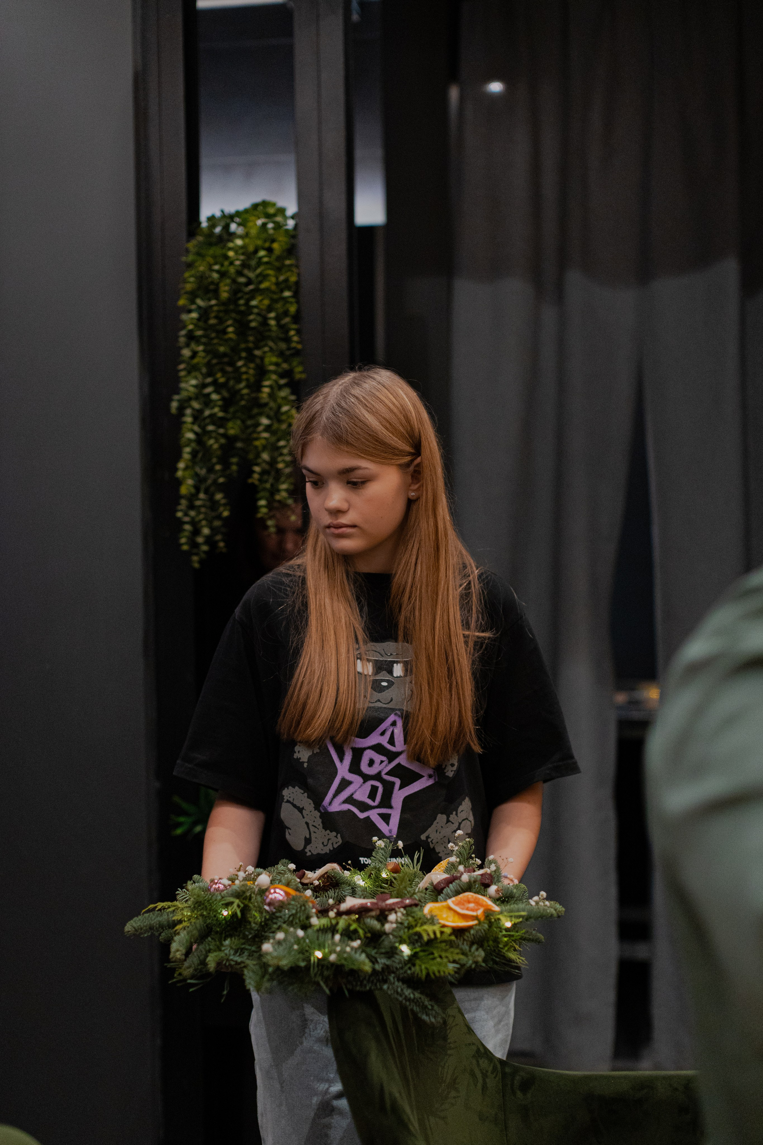 Мк Новогодний Венок. Анастасия Ракчеева Художник