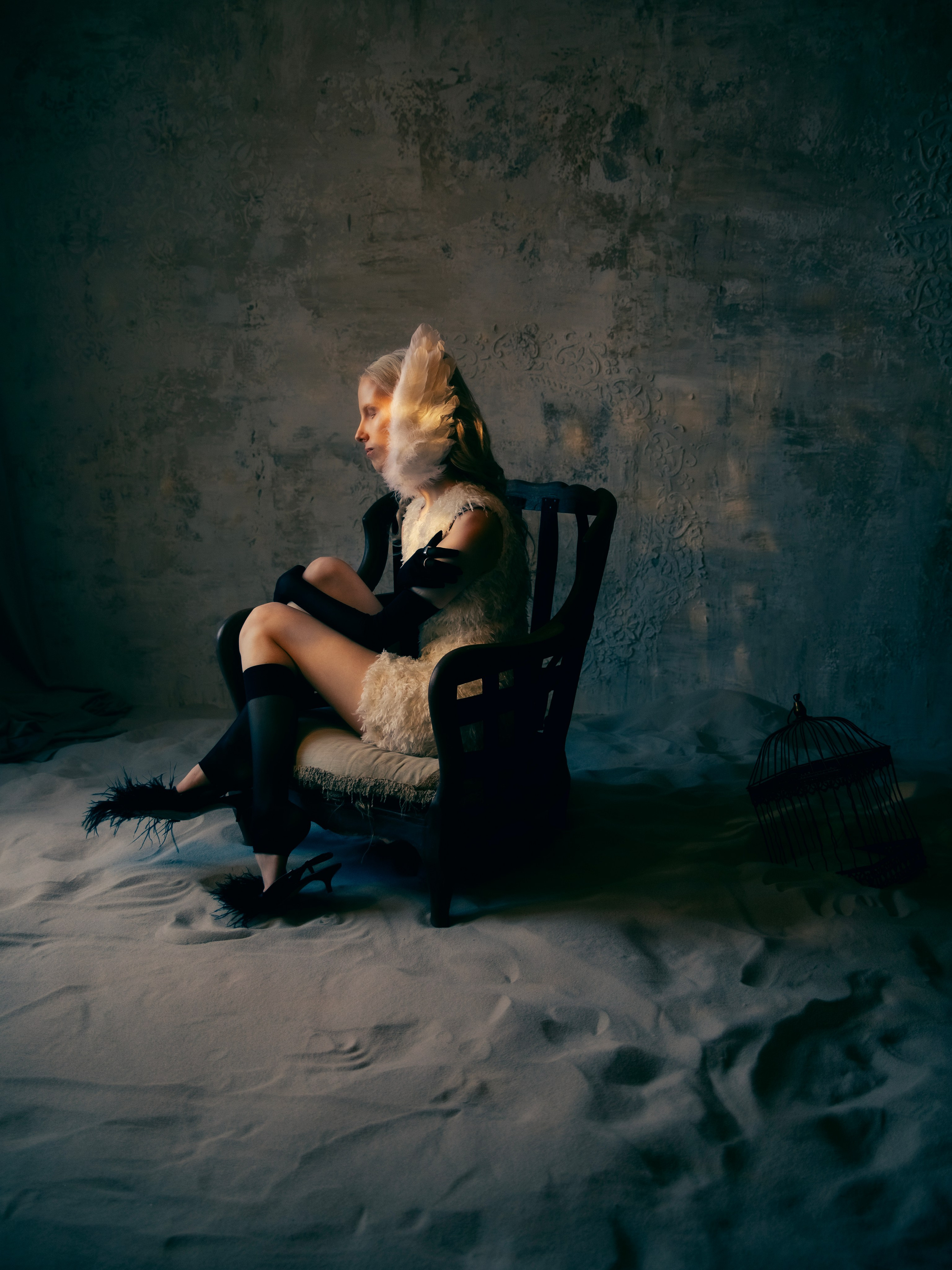 Творческая студийная съемка