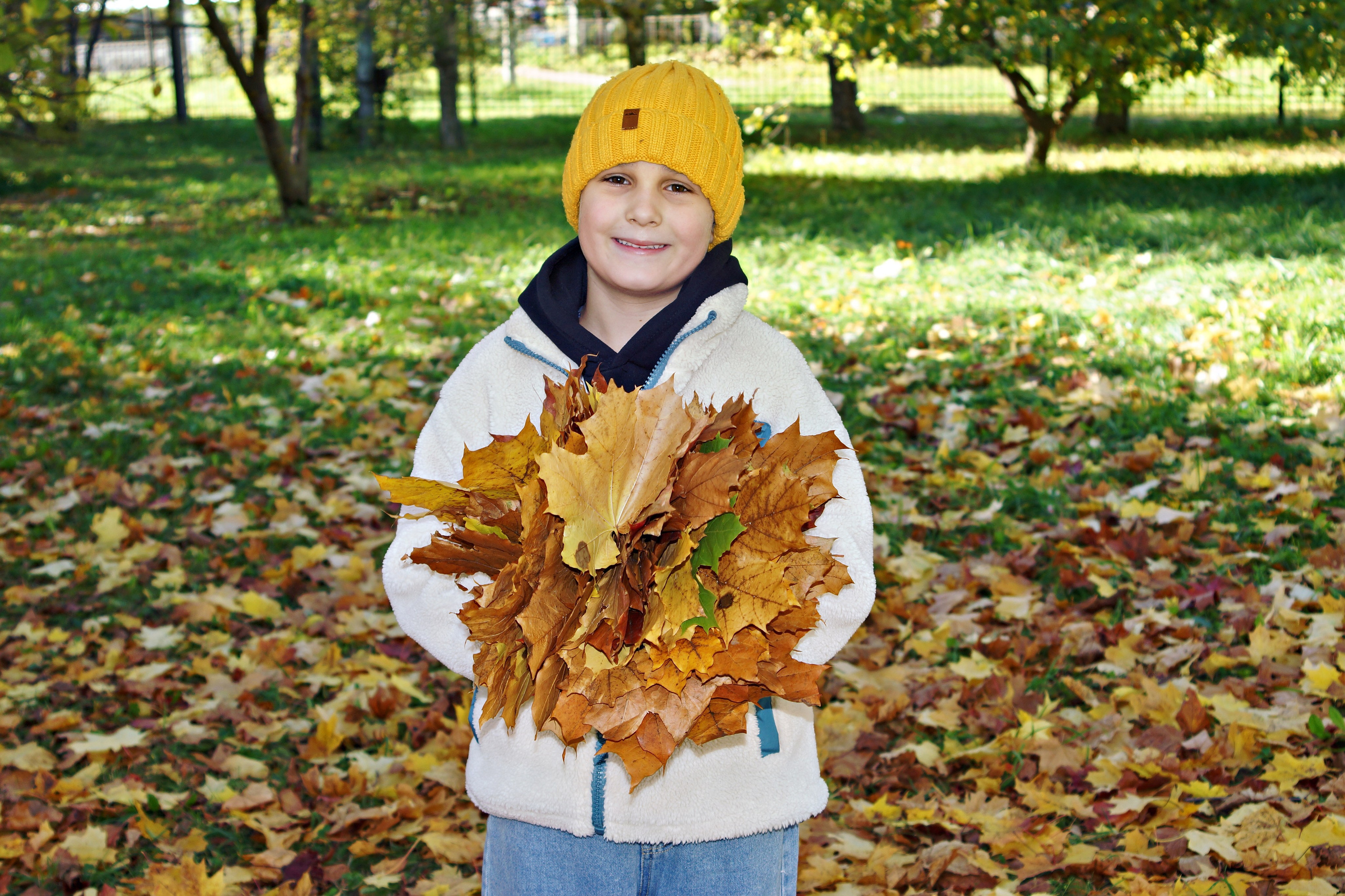 Осенняя фотосессия в детском саду г. Йошкар-Ола