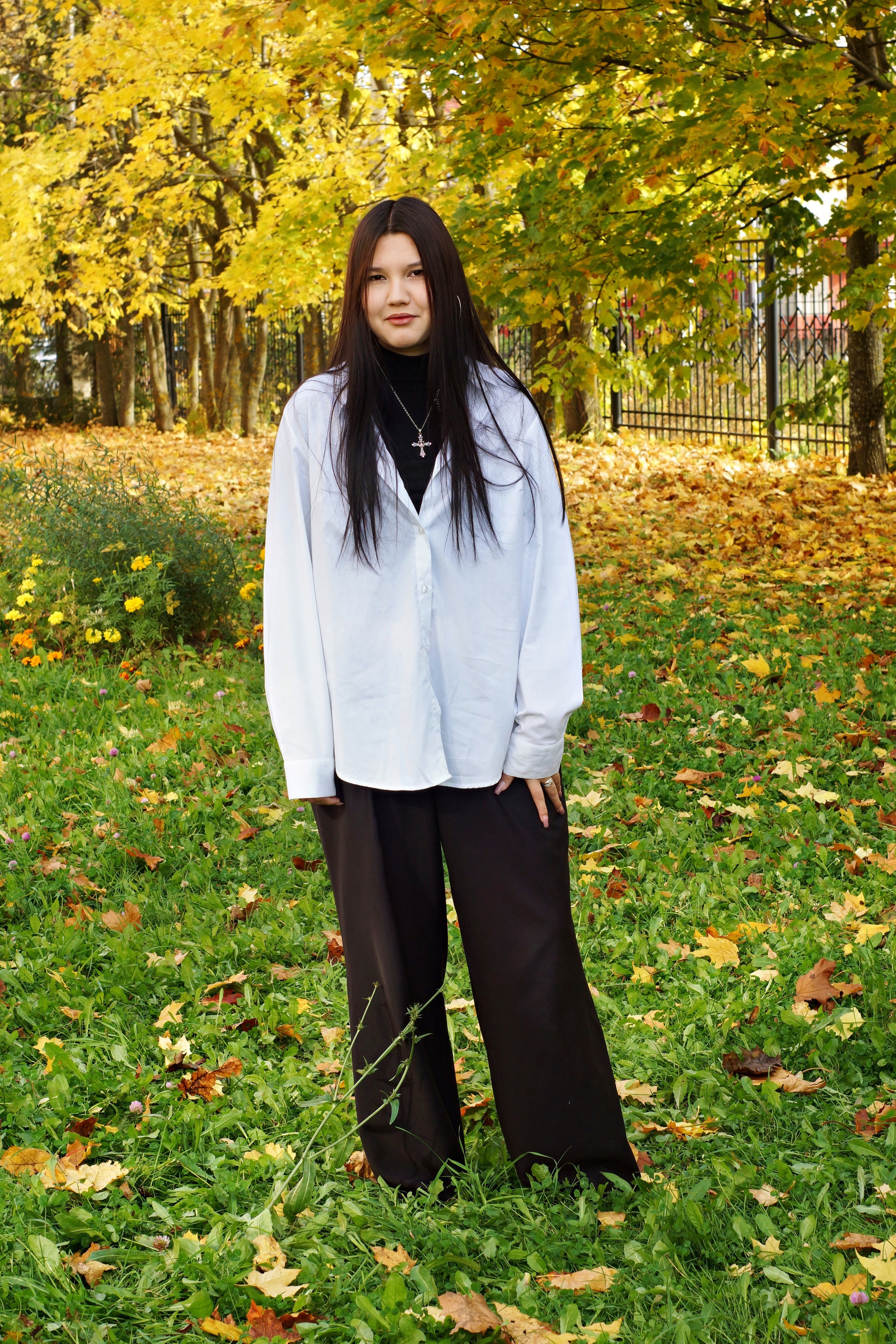 Осенняя фотосессия в школе г. Йошкар-Ола