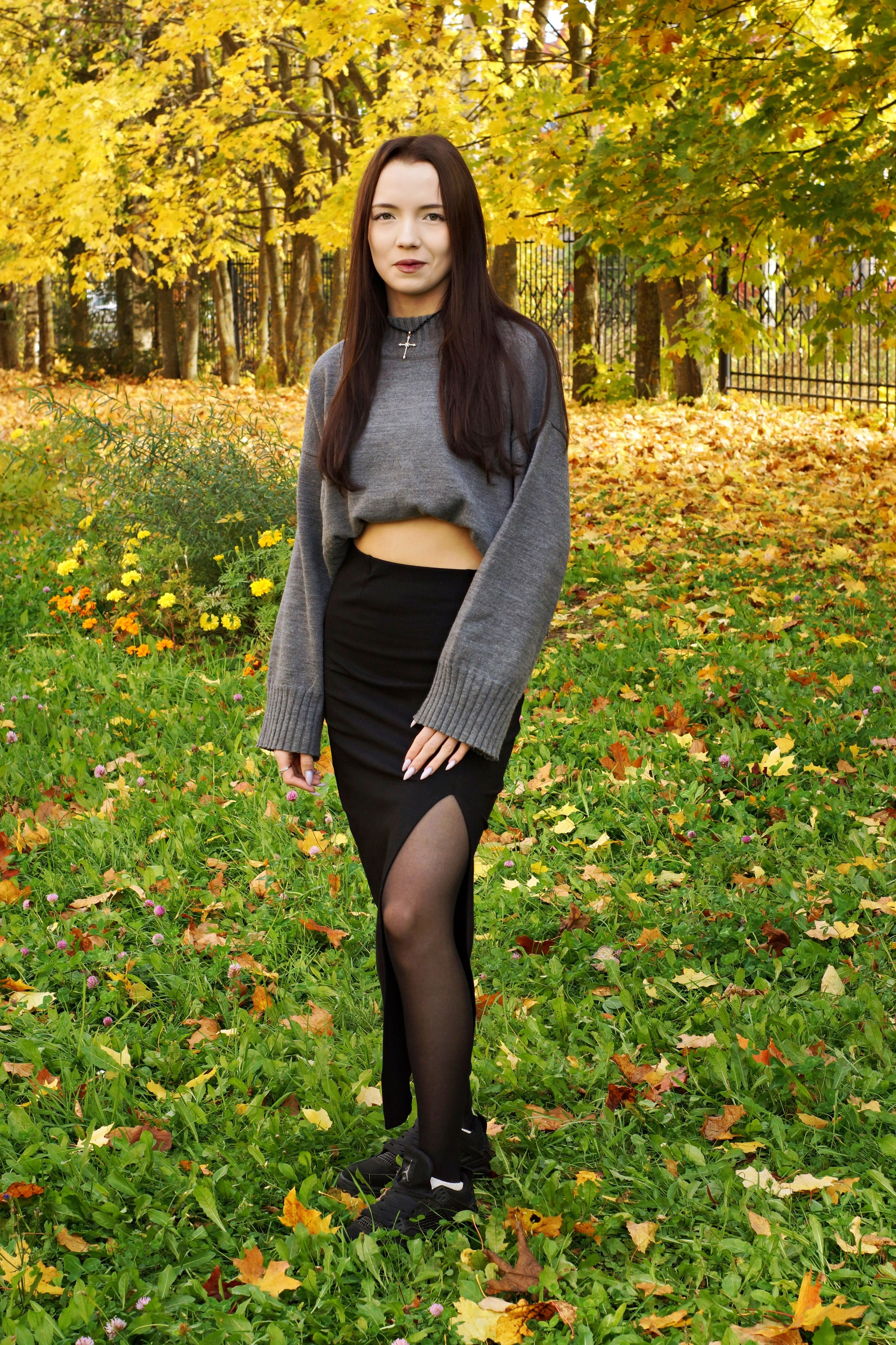 Осенняя фотосессия в школе г. Йошкар-Ола