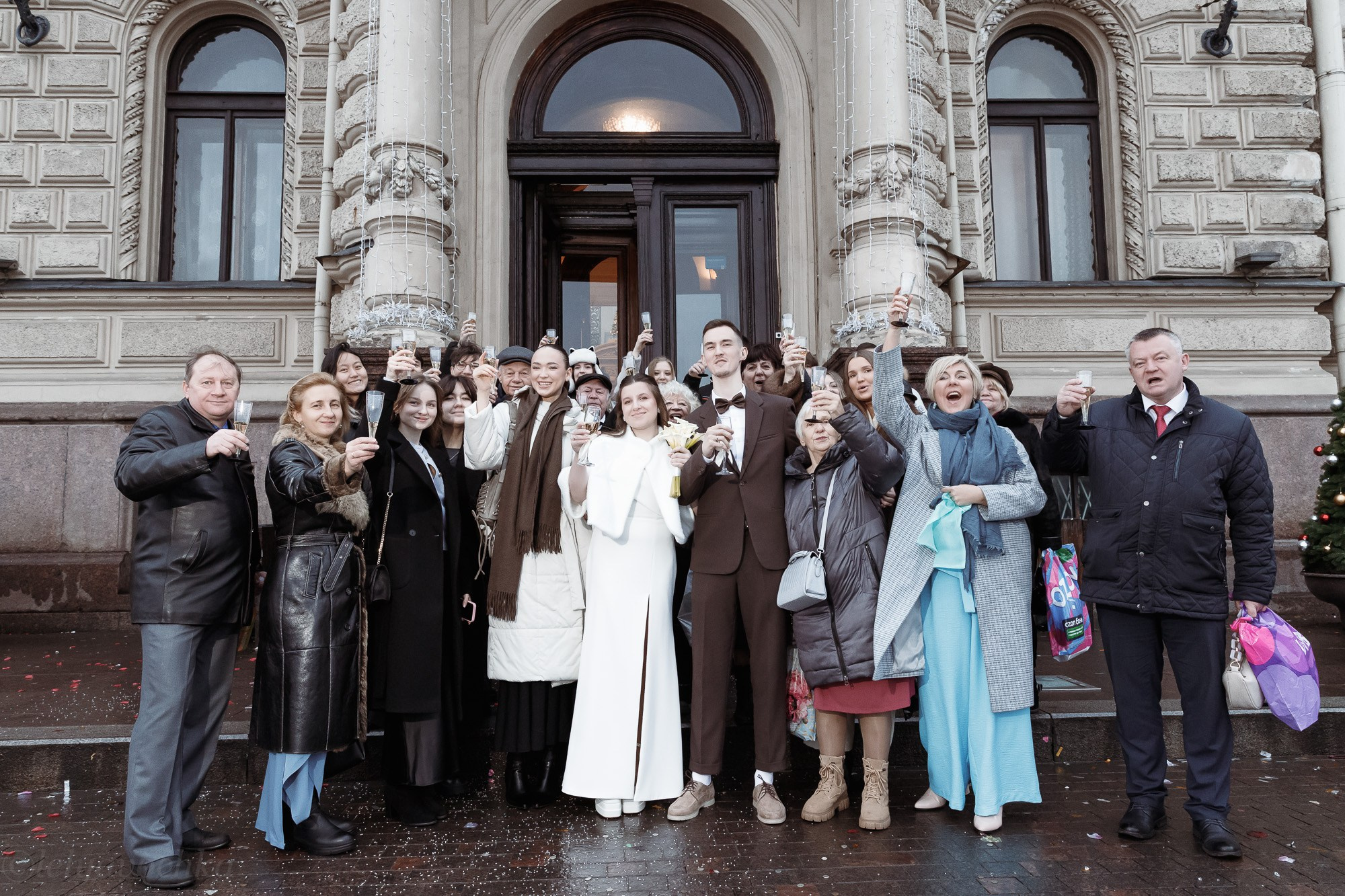 Свадебный день Елизавета + Арсений. Счастливый фотограф Елена Лелявочка Санкт-Петербург