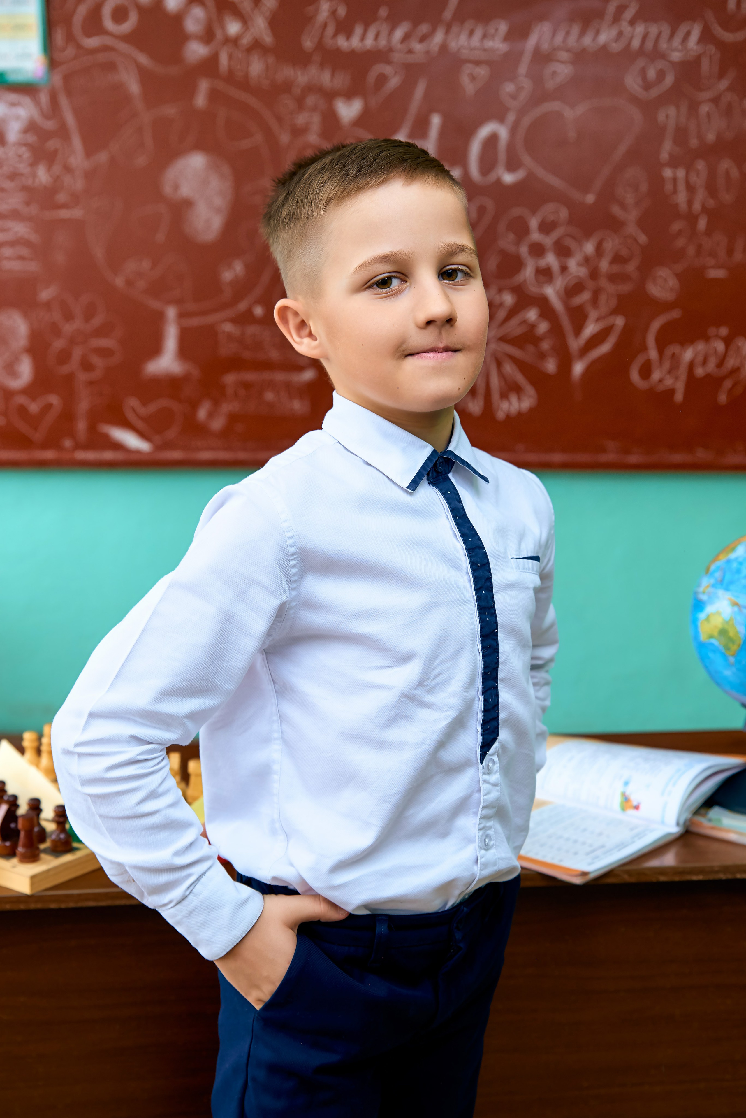 4А класс Хотынецкая СОШ выпуск 2024. Фотограф в Орле Павел Черкасов