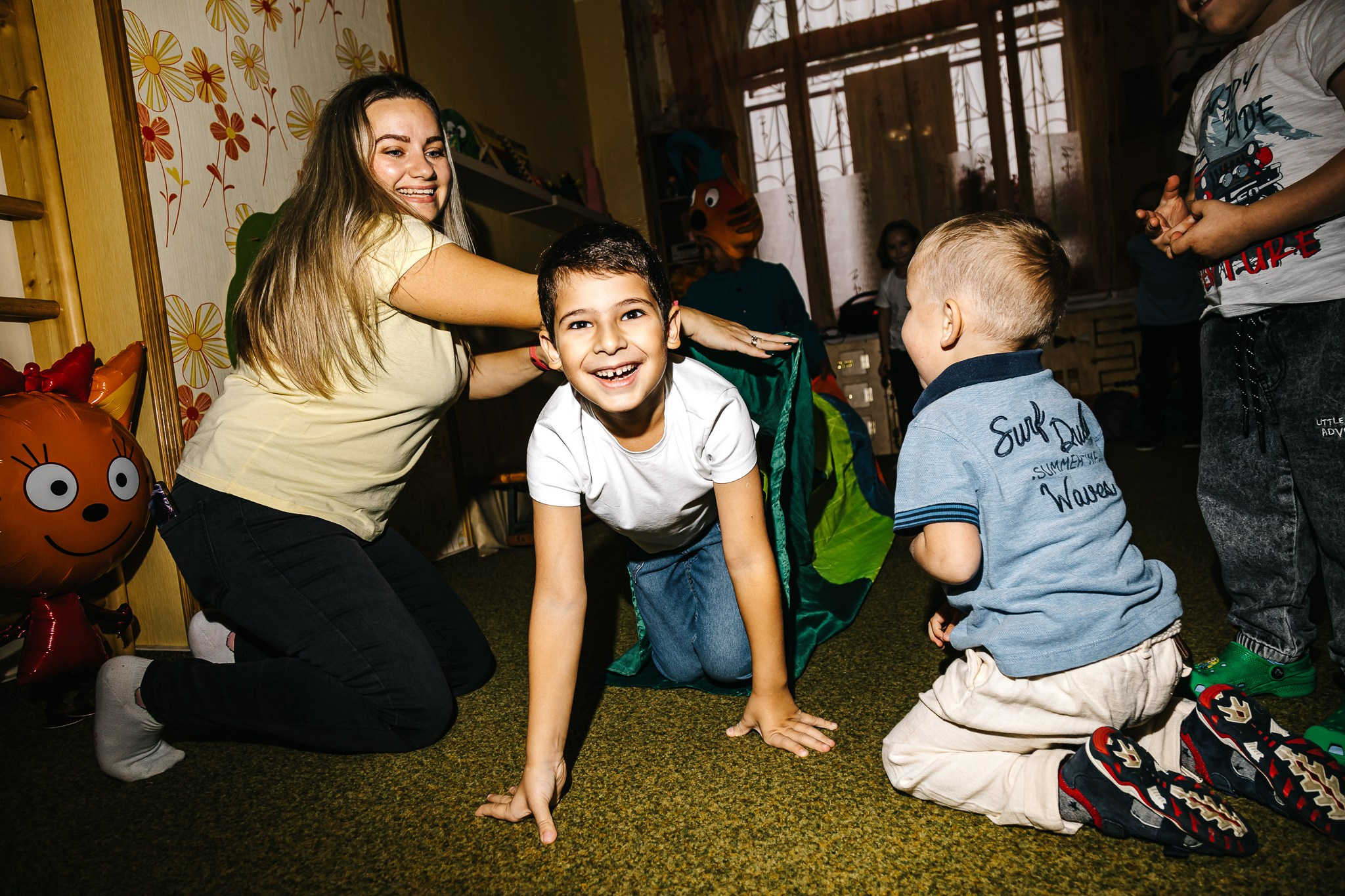 Маленький весельчак. Репортажный и семейный фотограф в Москве