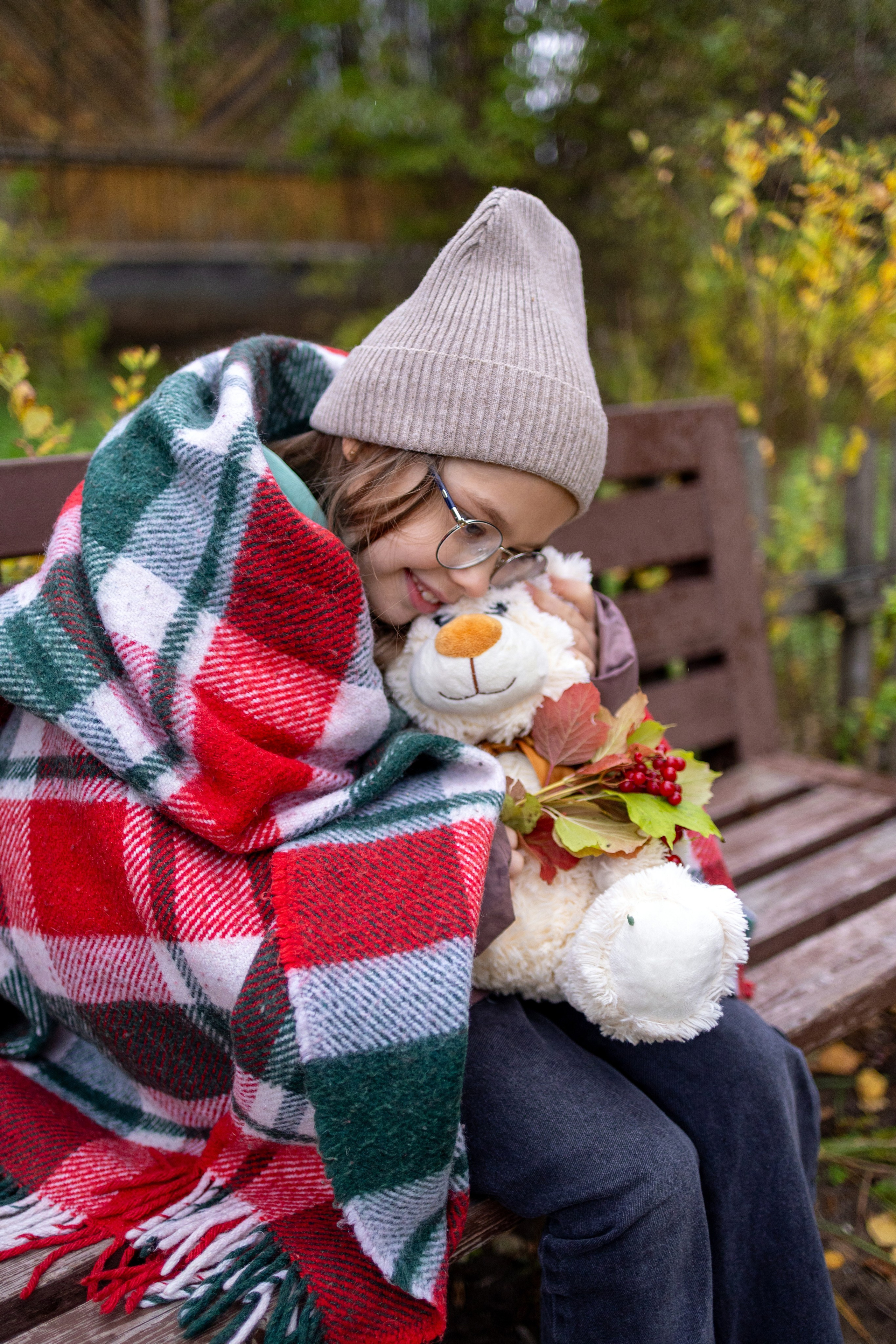 Пикник у дома. Осень. Семейный фотограф в Дзержинске Наталья Лаэтина