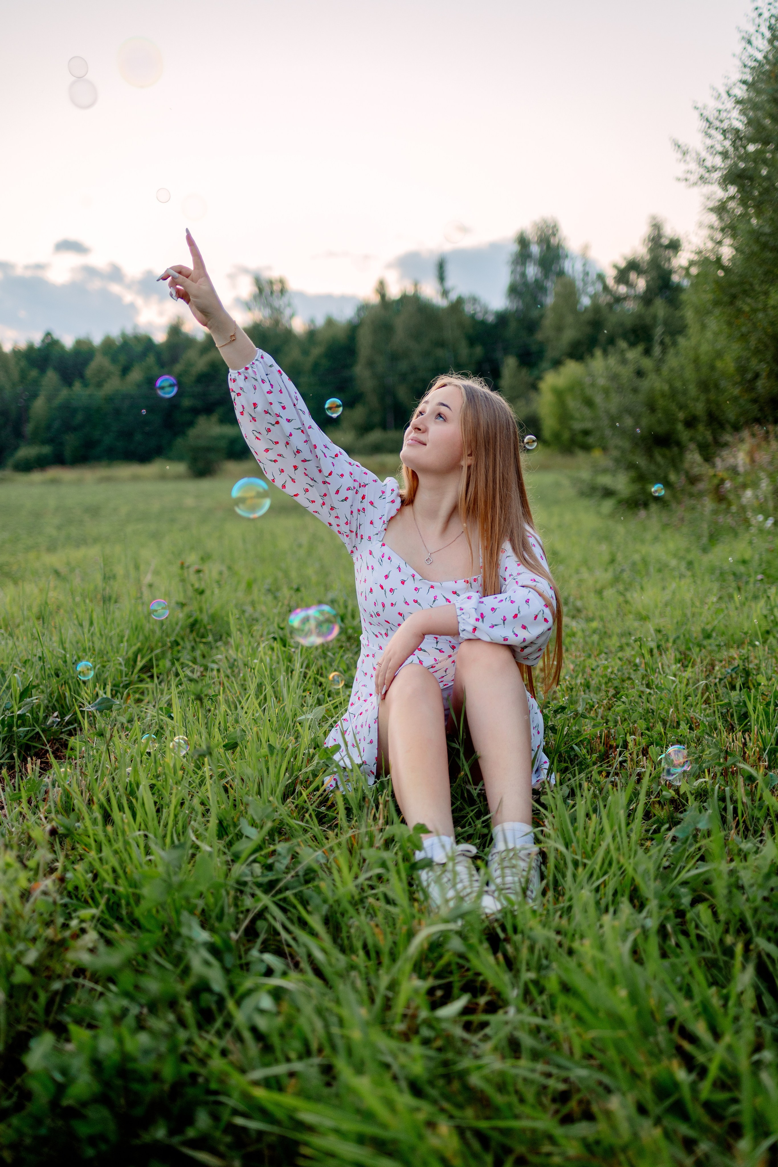 Женский портрет на улице. Семейный фотограф в Дзержинске Наталья Лаэтина